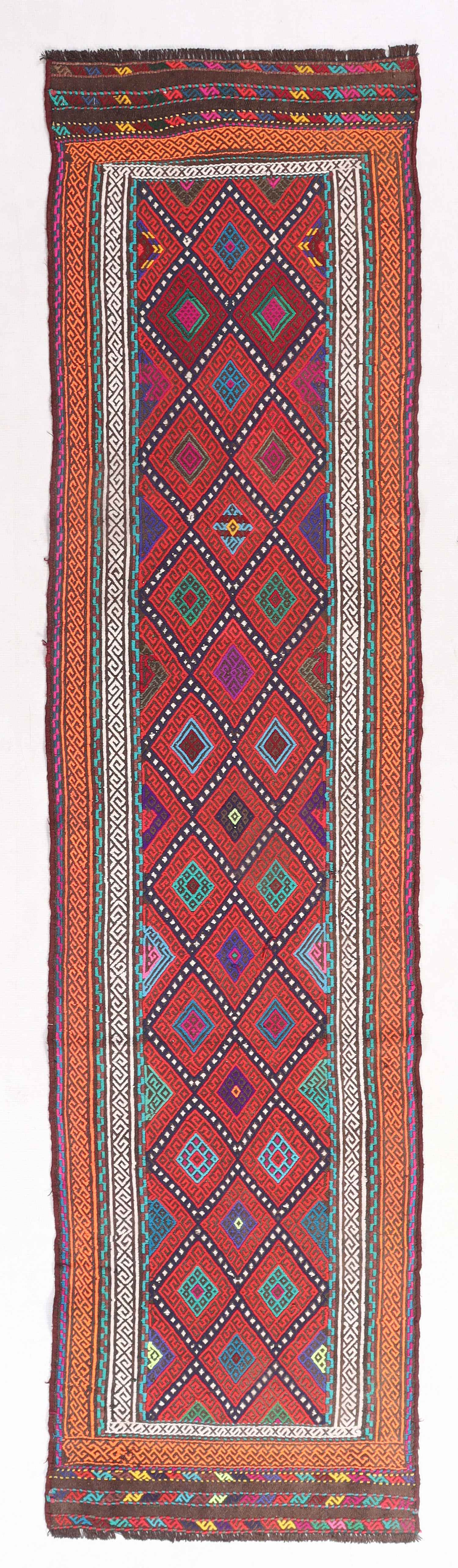 Multy Handmade Suzani Kilim Rug Rectangular