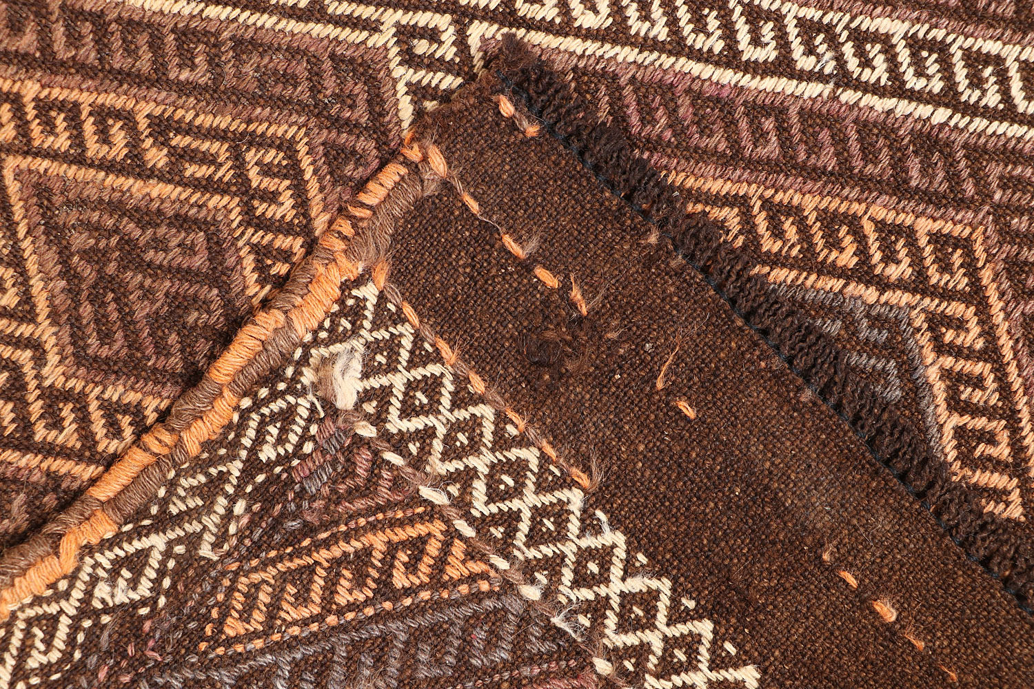 2' 6" X 9' Multy Handmade Suzani Kilim Rug Runner