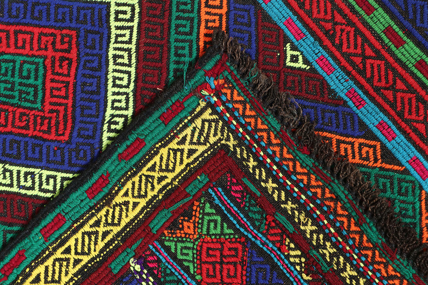 Multy Handmade Suzani Kilim Rug Runner