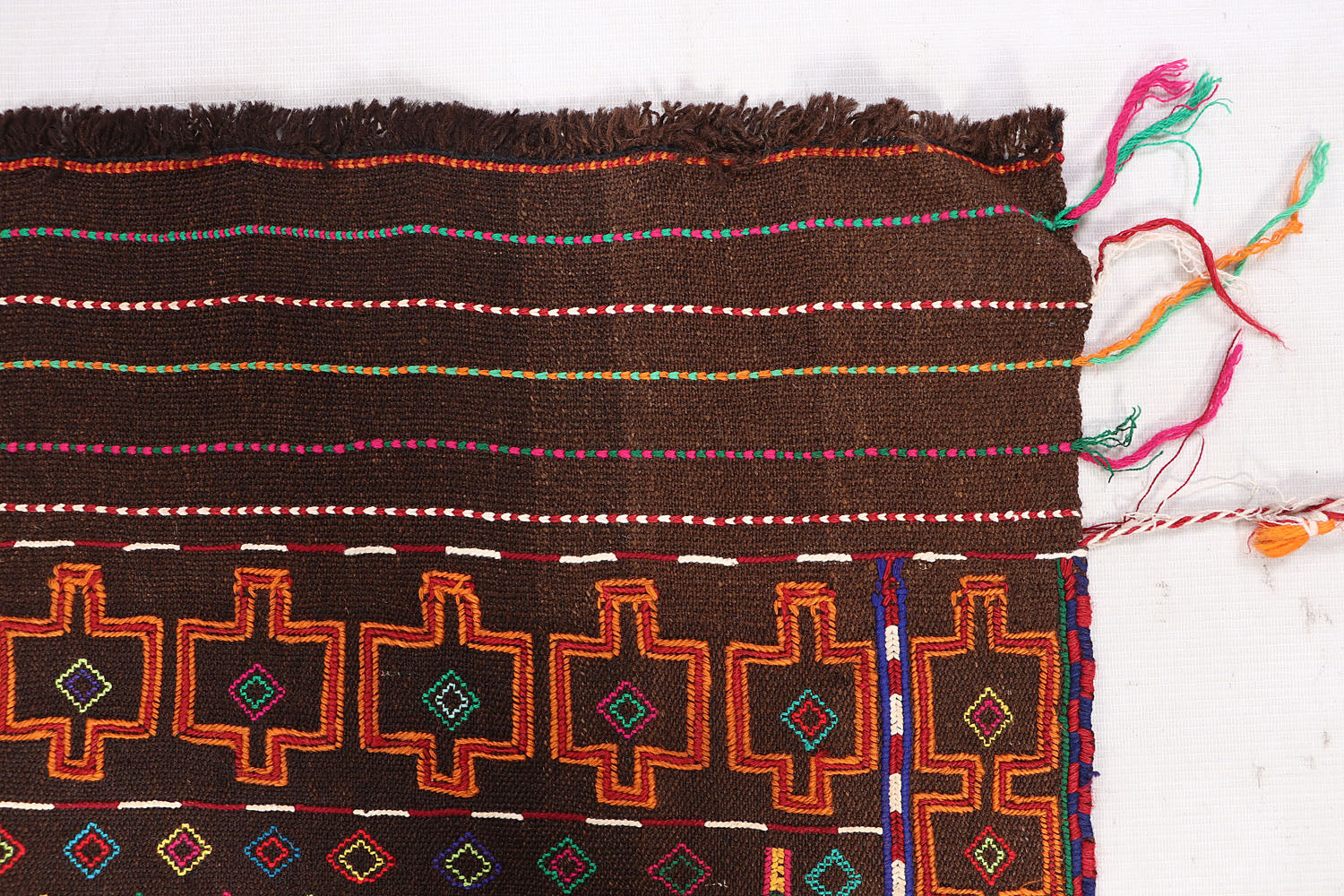 Multy Handmade Suzani Kilim Rug Runner