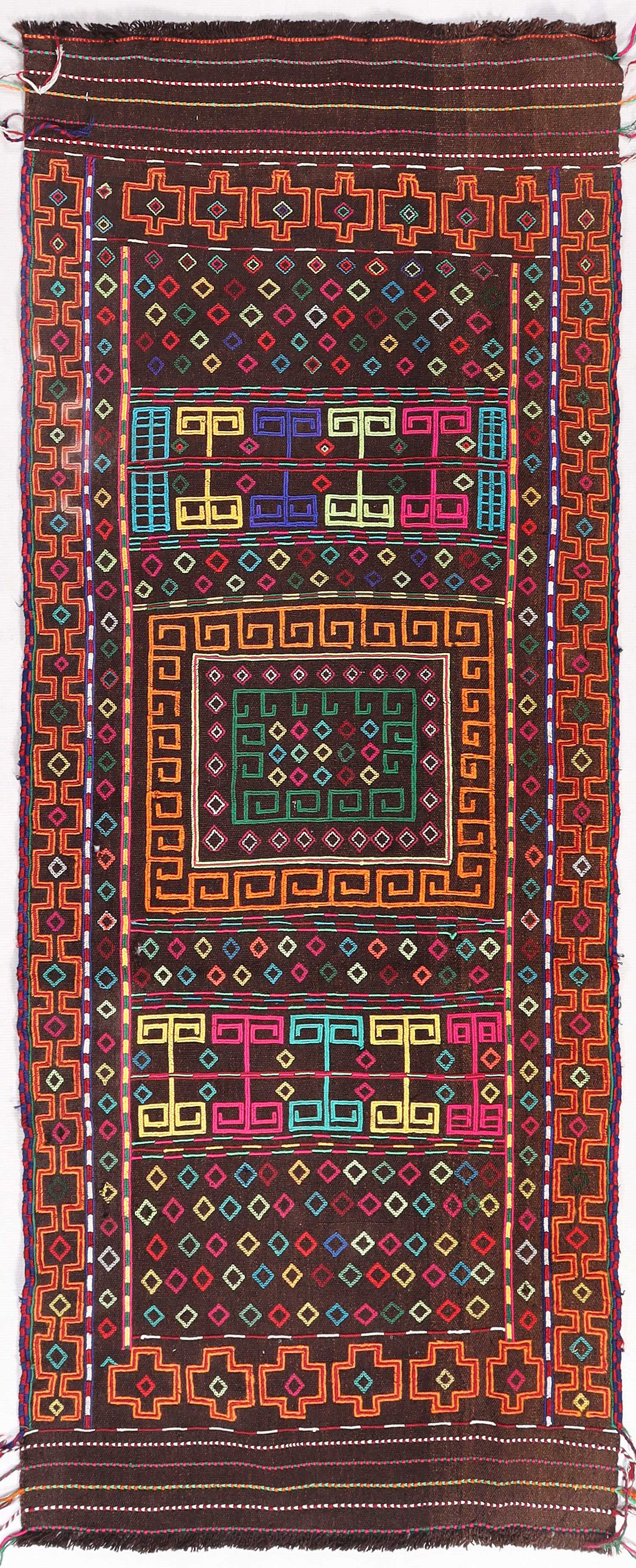 Multy Handmade Suzani Kilim Rug Runner
