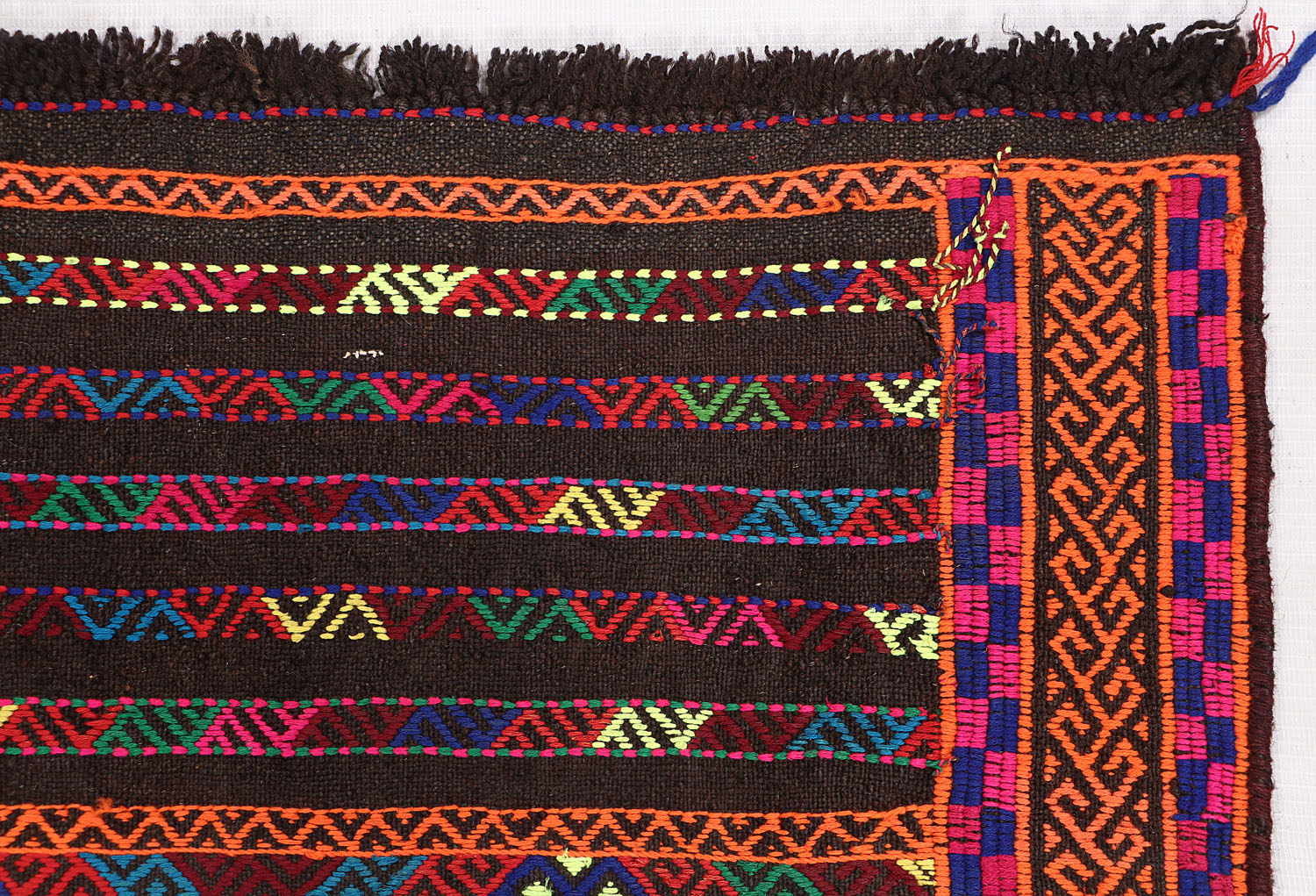 Multy Handmade Suzani Kilim Rug Runner