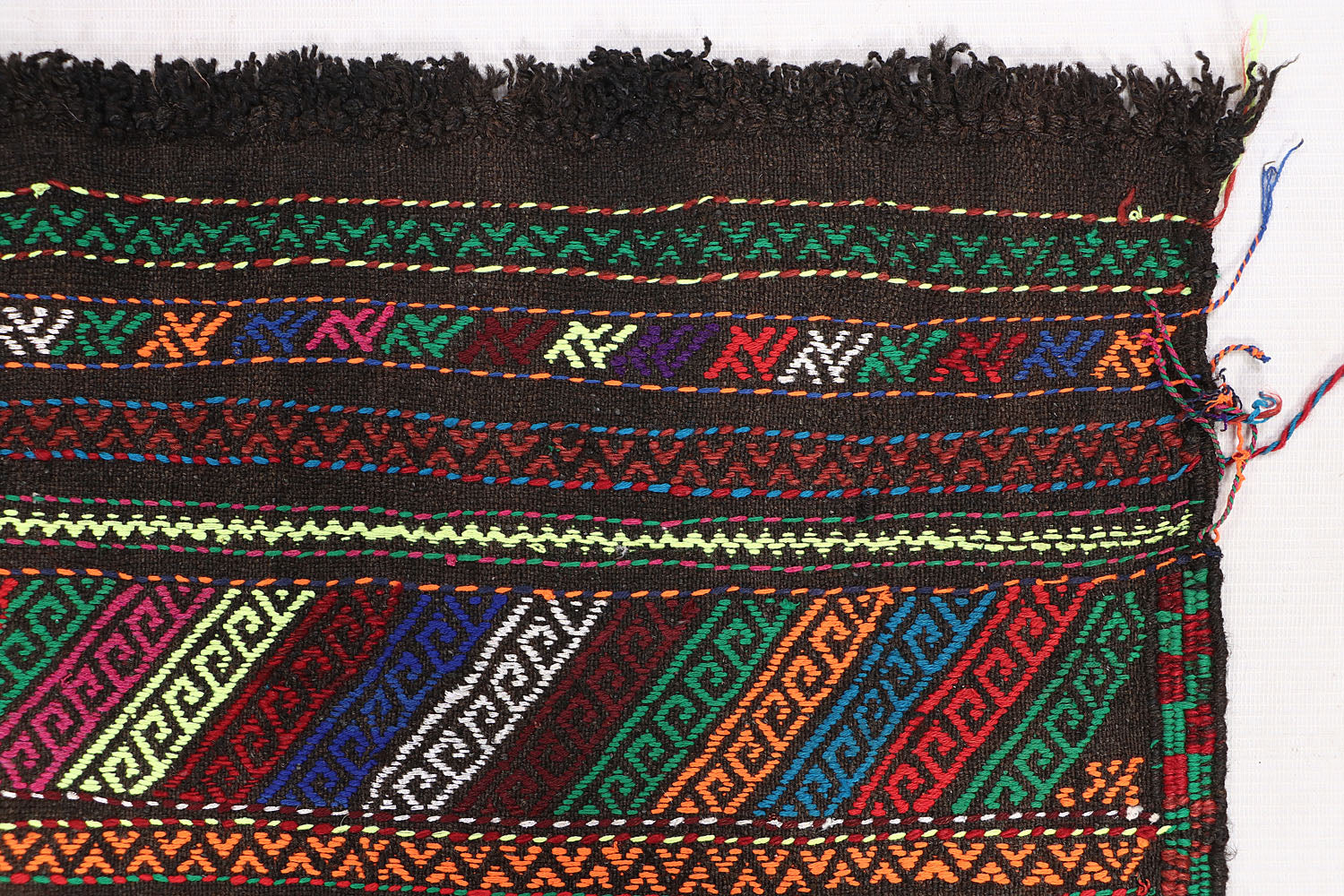 Multy Handmade Suzani Kilim Rug Runner