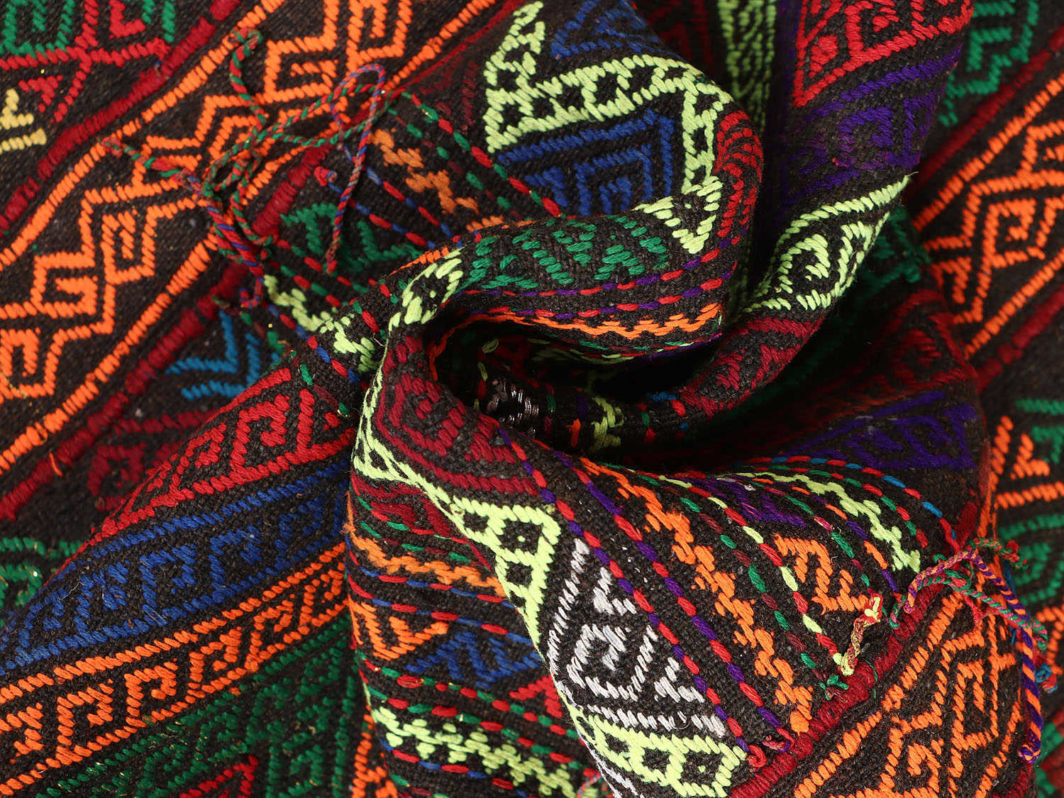 Multy Handmade Suzani Kilim Rug Runner