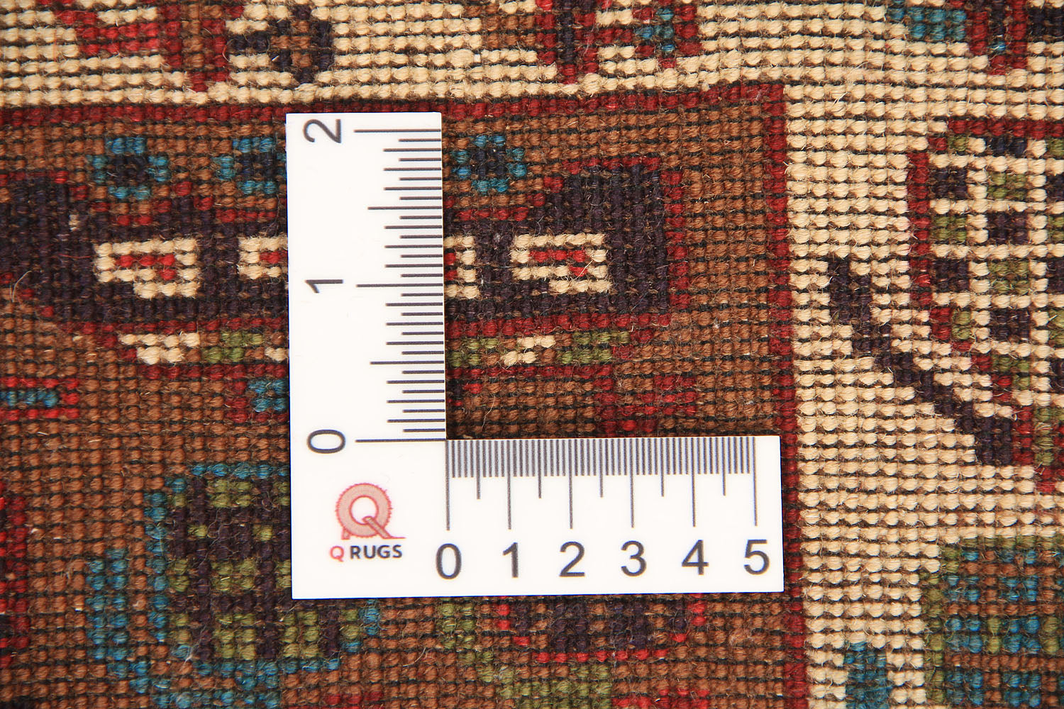 Brown Hand Knotted Wool War Rug 2' x 3'
