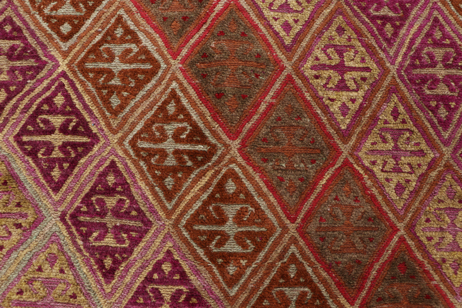 6' 6"X 10' Multy Handmade Mashwani Afghan Rug Rectangular
