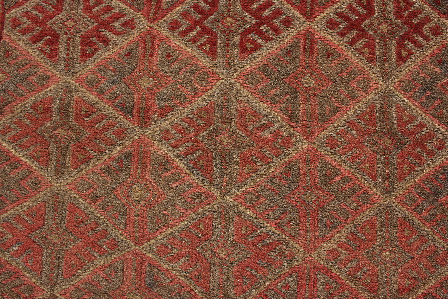 4' x 4' Multy Handmade Mashwani Afghan Rug Square