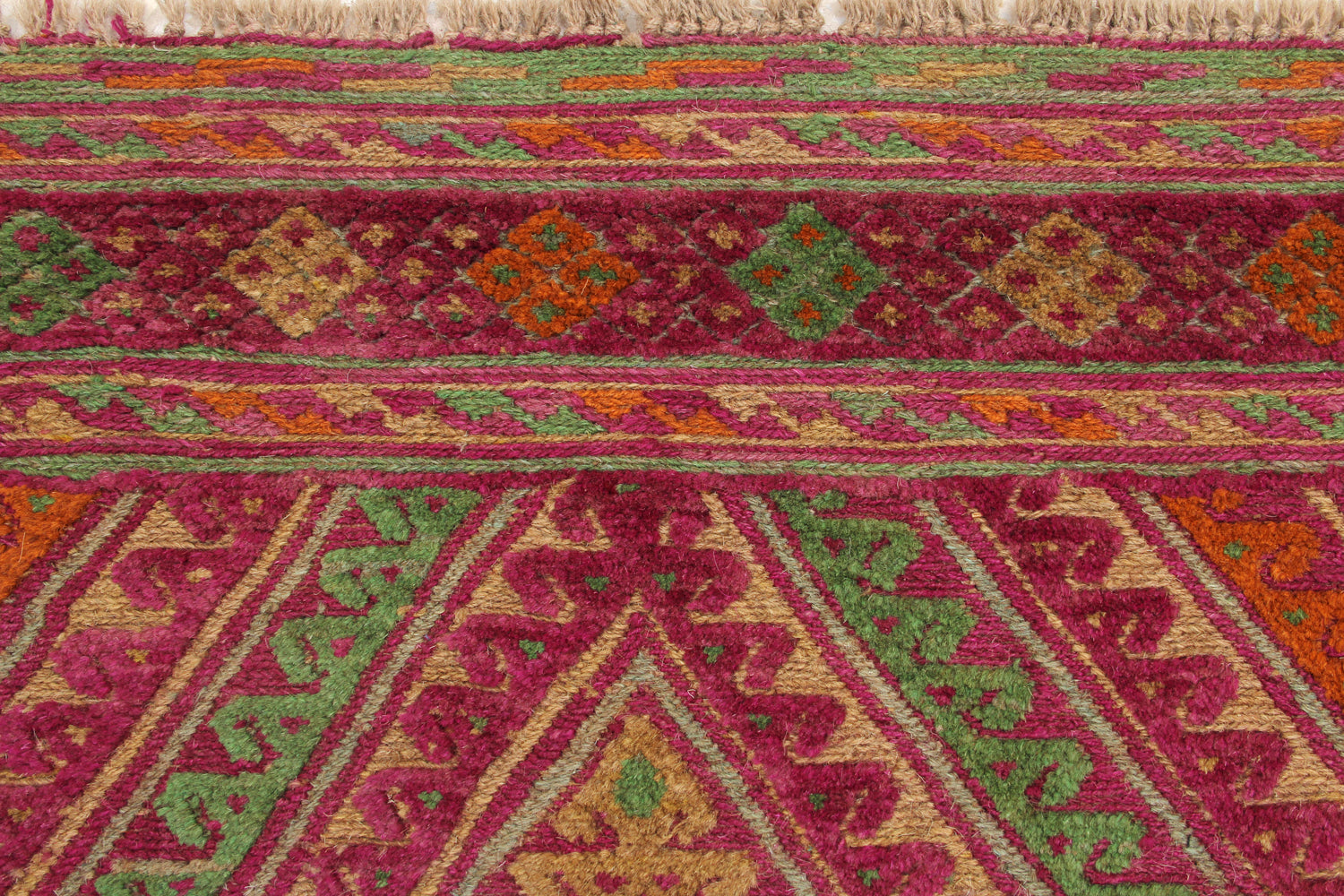 Multy Handmade Mashwani Afghan Rug Rectangular