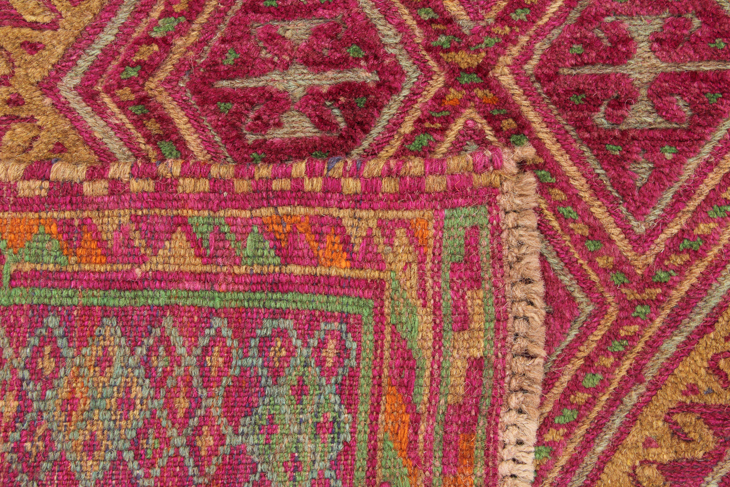 Multy Handmade Mashwani Afghan Rug Rectangular