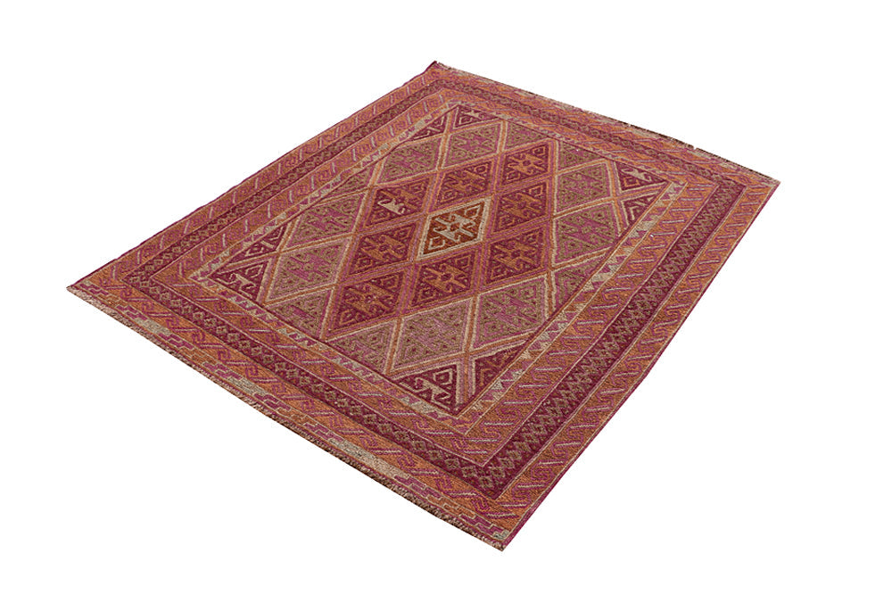 Multy Handmade Mashwani Afghan Rug Rectangular