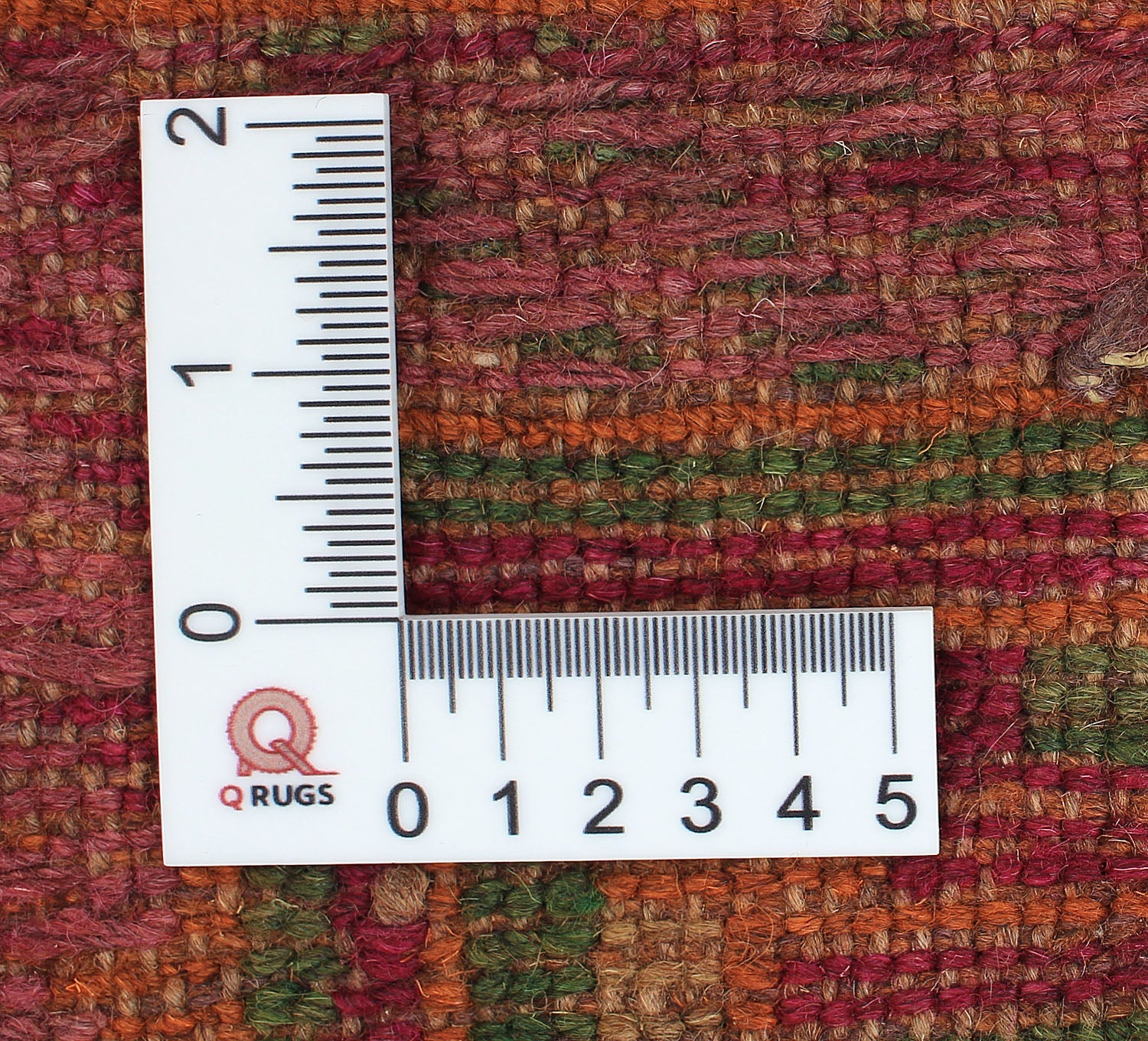 4' x 4' Multy Handmade Mashwani Afghan Rug Square
