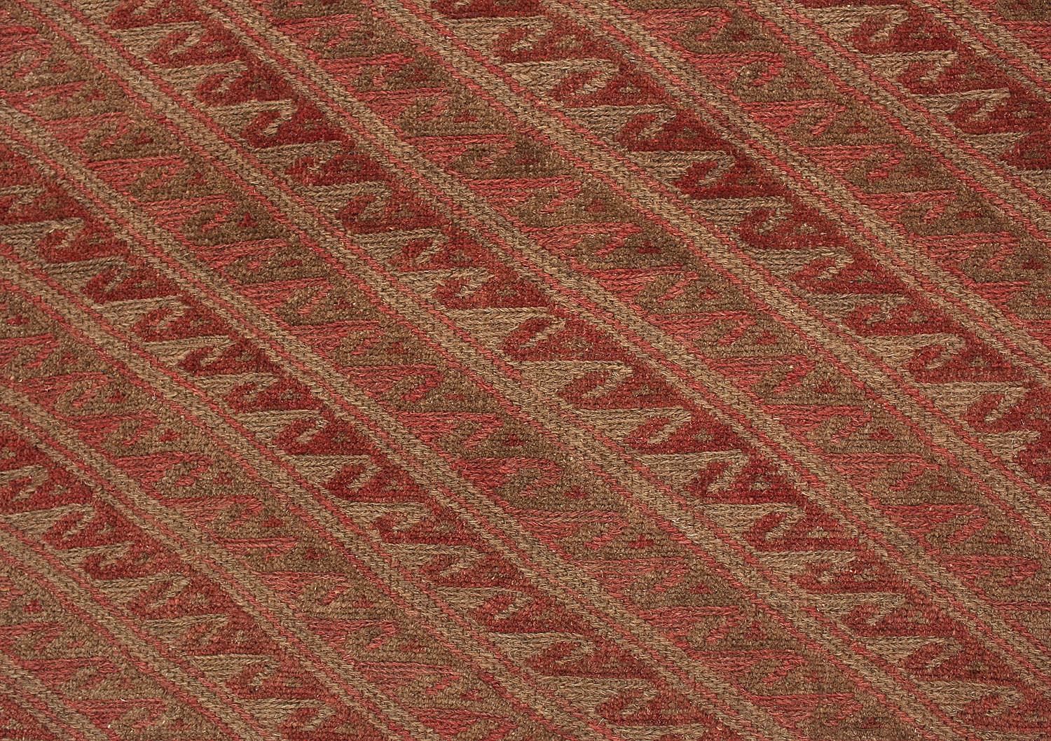 4' x 4' Multy Handmade Mashwani Afghan Rug Square