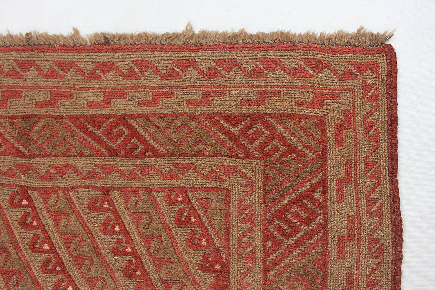4' x 4' Multy Handmade Mashwani Afghan Rug Square