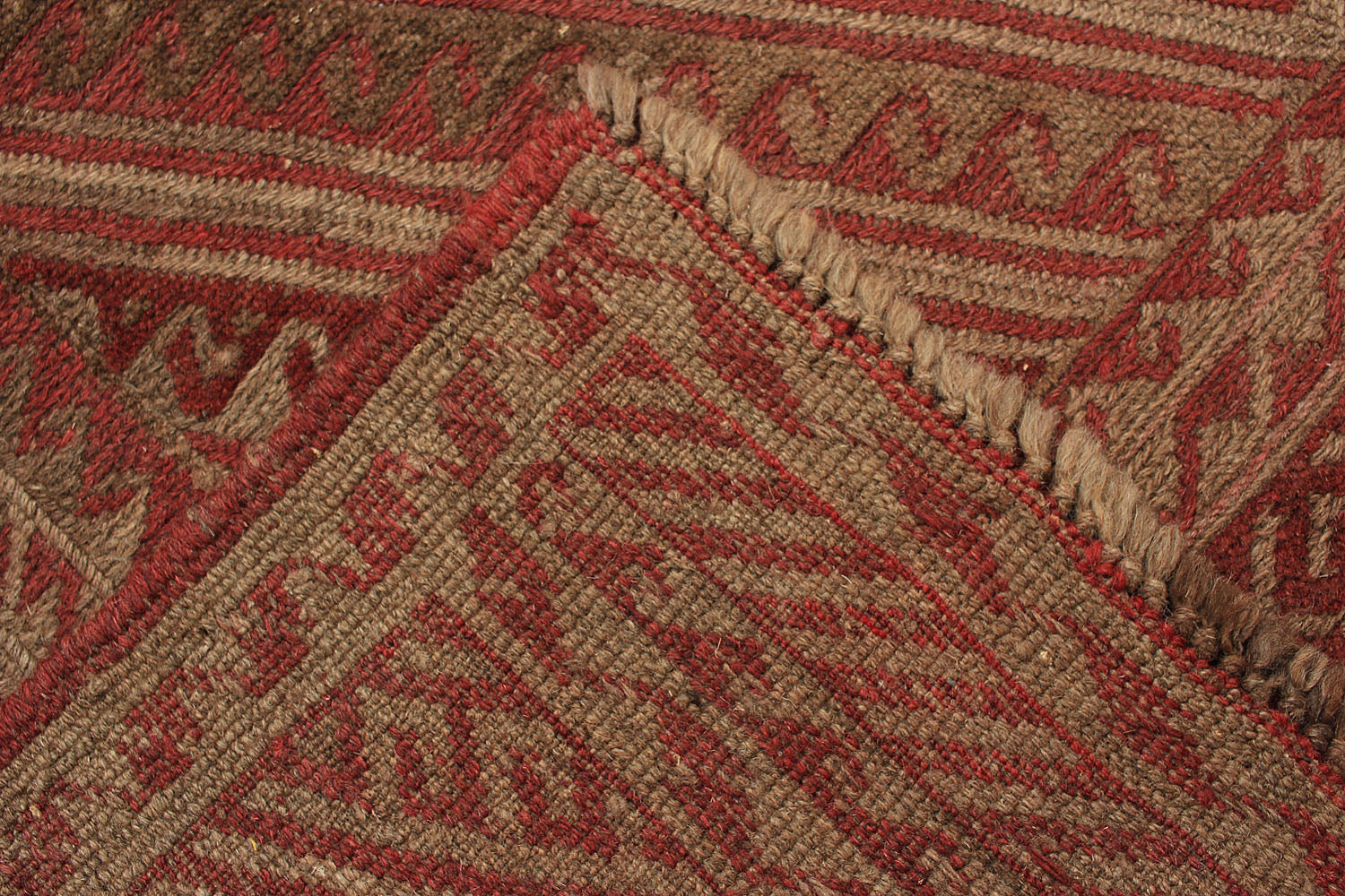 4' x 4' Multy Handmade Mashwani Afghan Rug Square