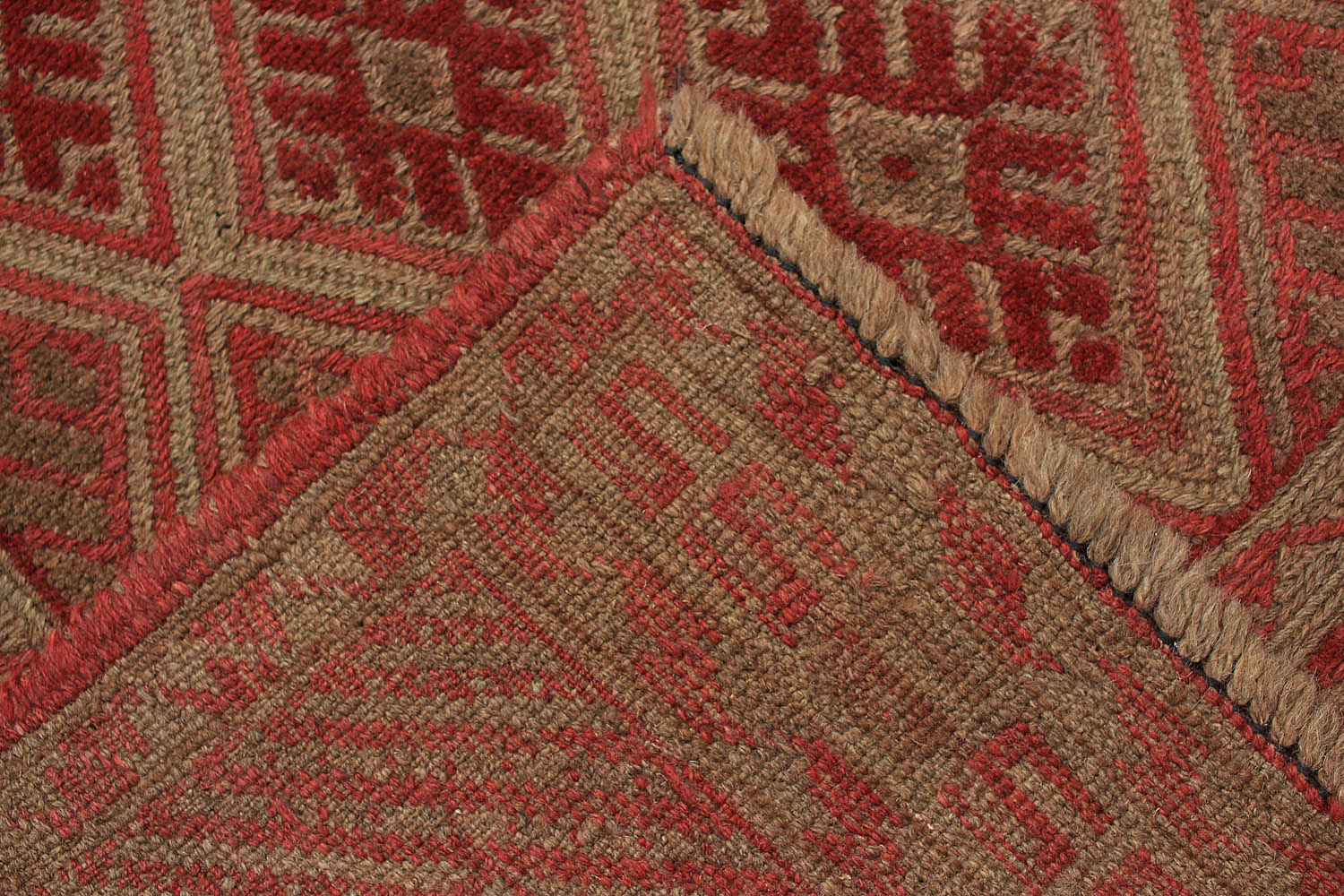 3' X 4' Multy Handmade Mashwani Afghan Rug Rectangular