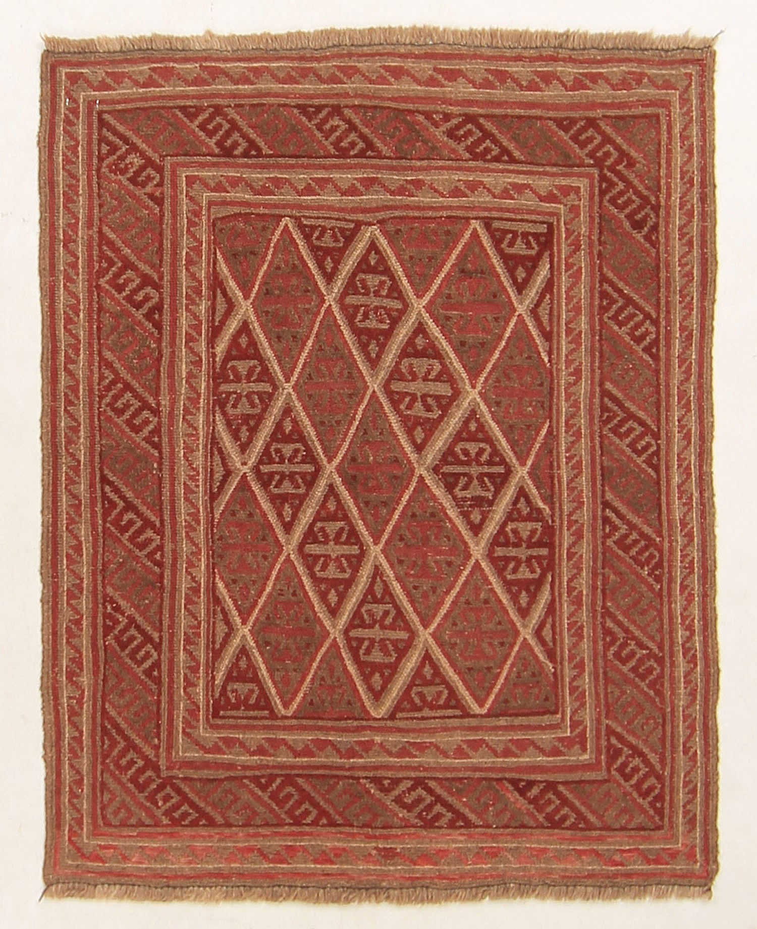 Multy Handmade Mashwani Afghan Rug Rectangular