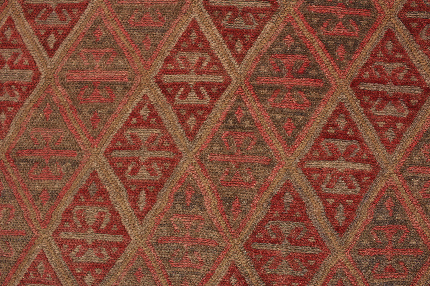 4' x 4' Multy Handmade Mashwani Afghan Rug Square