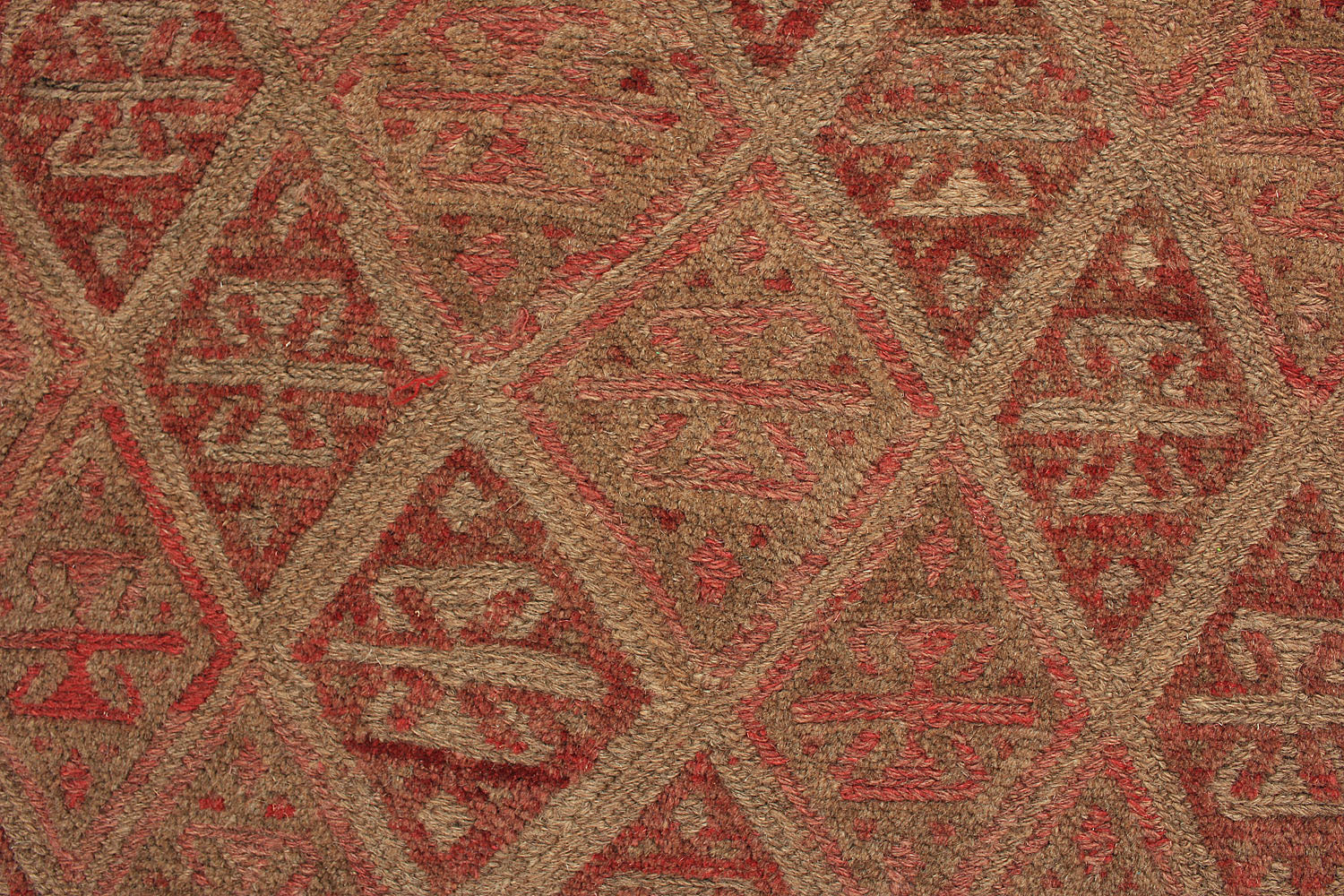 4' x 4' Multy Handmade Mashwani Afghan Rug Square