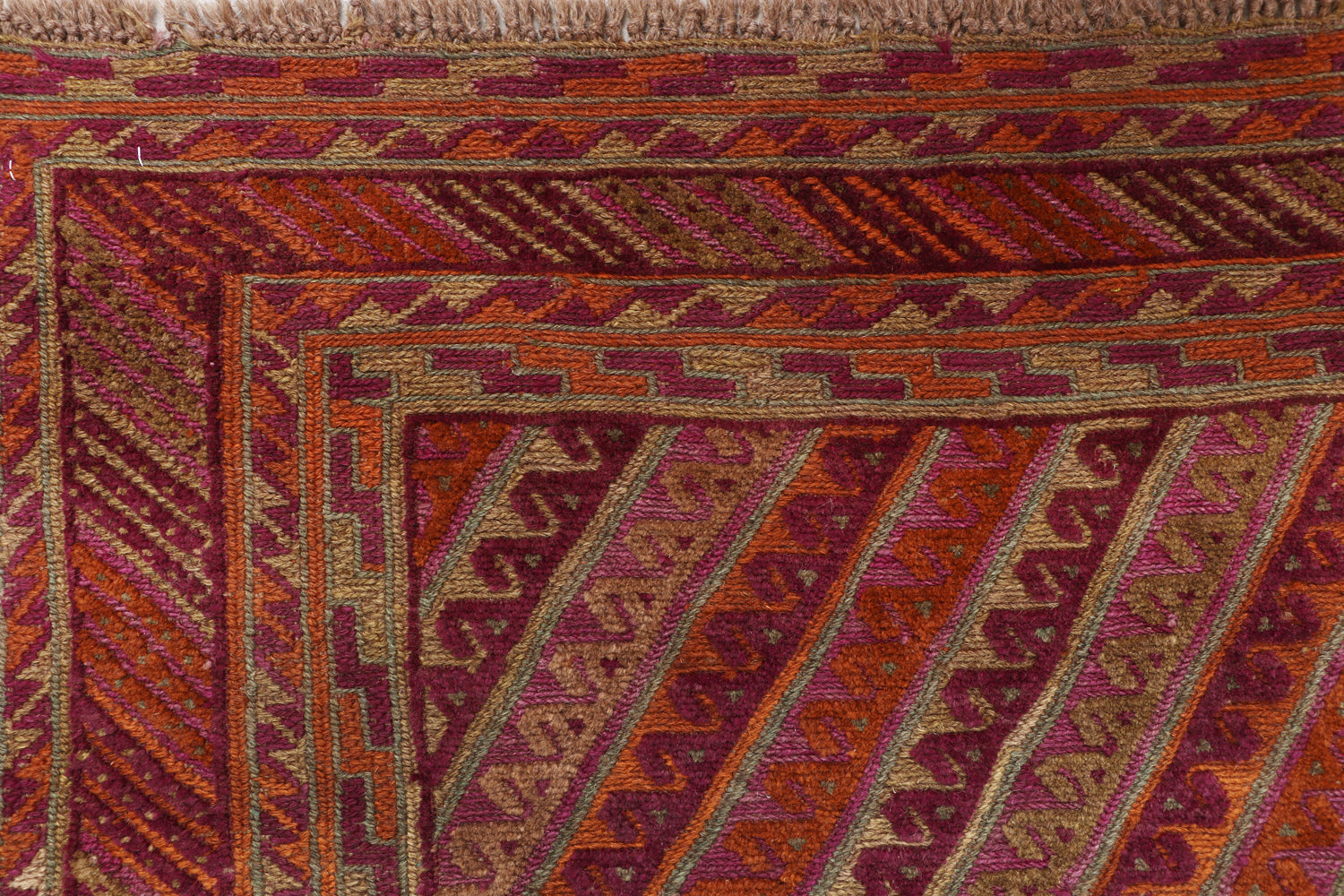 Multy Handmade Mashwani Afghan Rug Rectangular