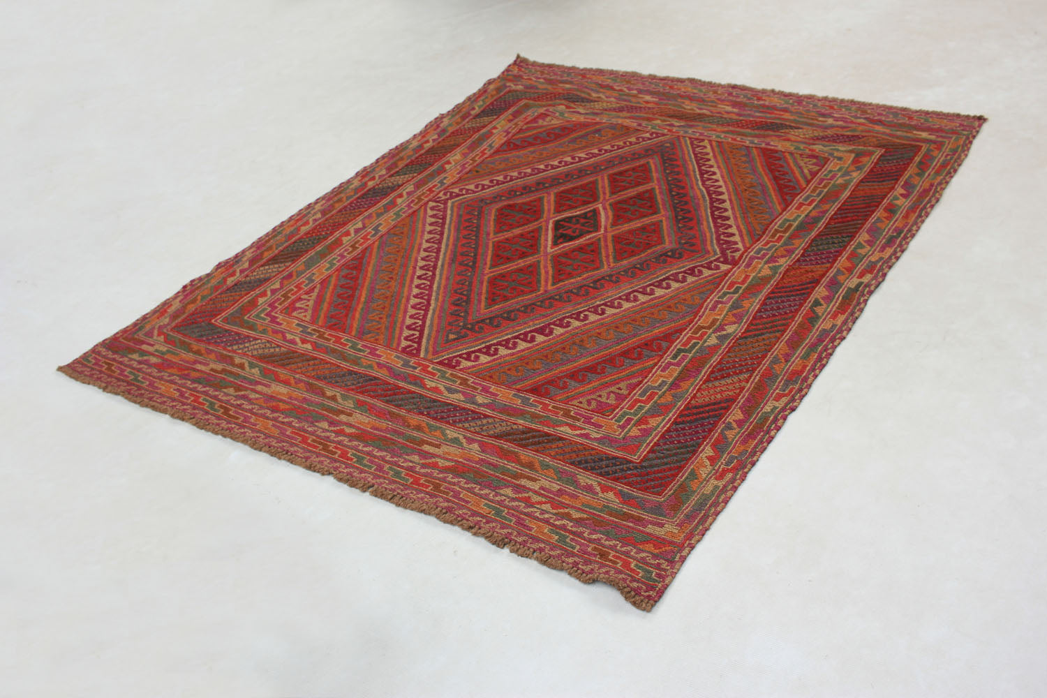 Multy Handmade Mashwani Afghan Rug Rectangular