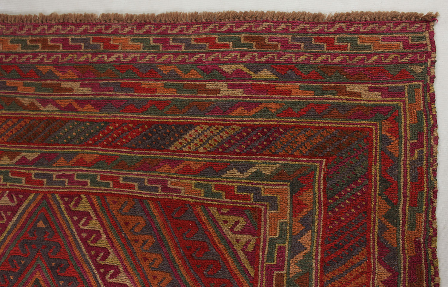 Multy Handmade Mashwani Afghan Rug Rectangular