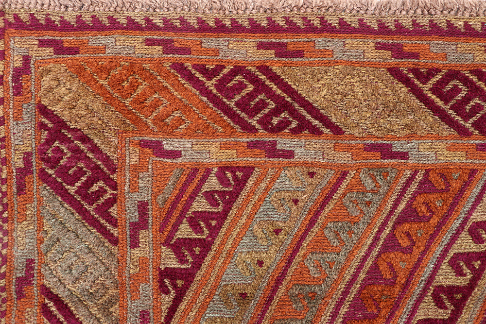 Multy Handmade Mashwani Afghan Rug Rectangular