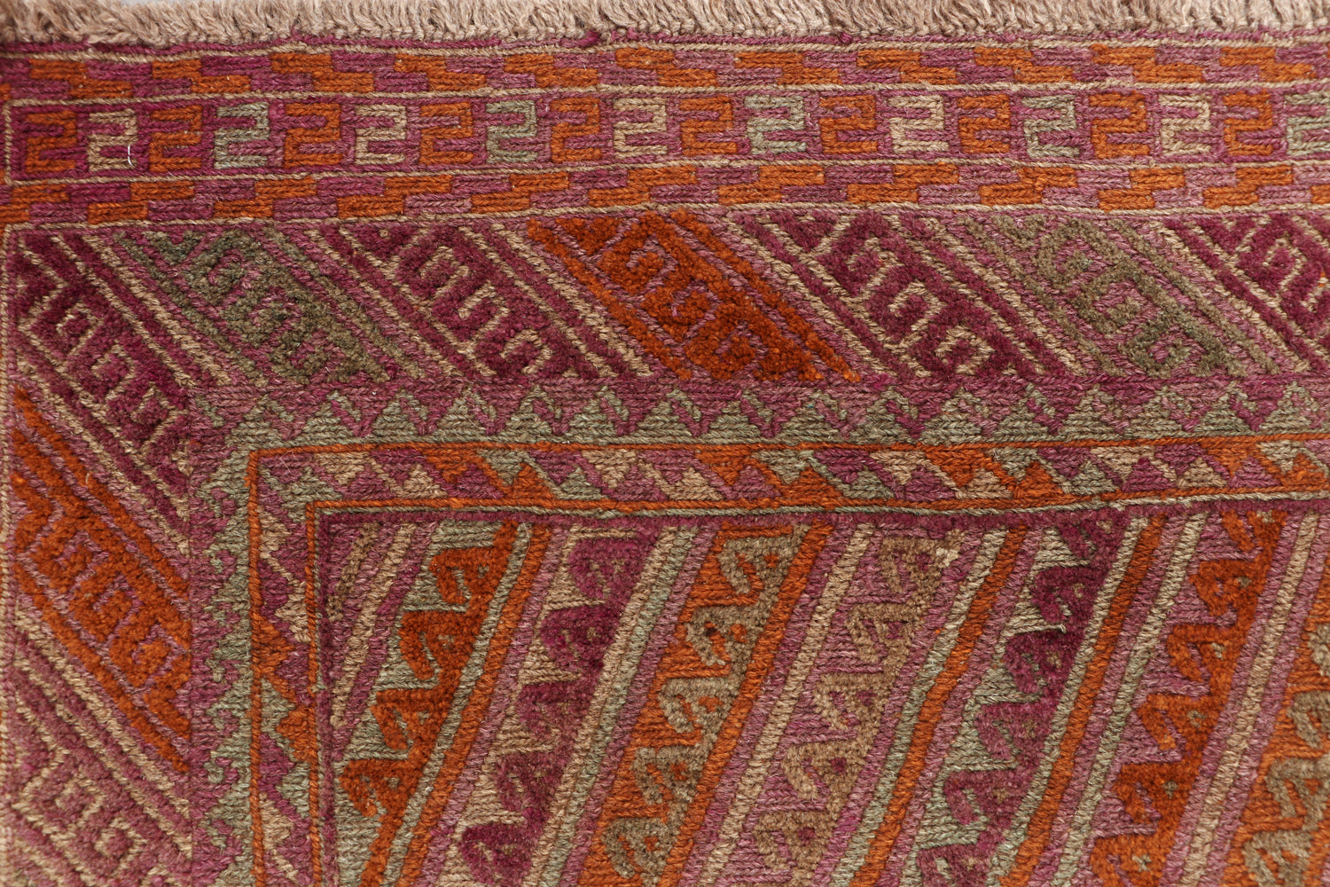 Multy Handmade Mashwani Afghan Rug Rectangular