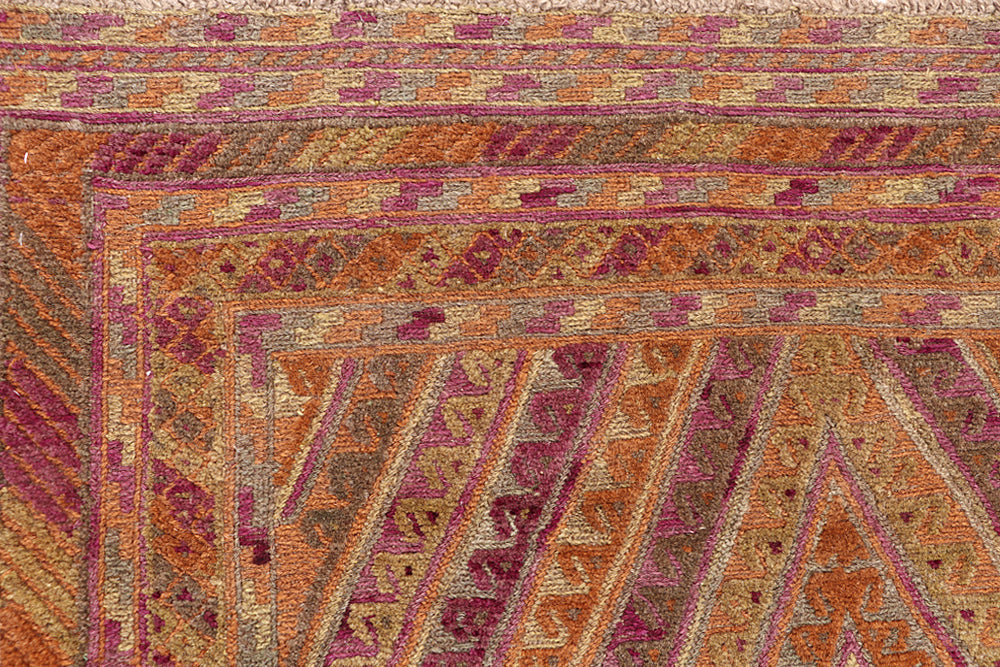 Multy Handmade Mashwani Afghan Rug Rectangular