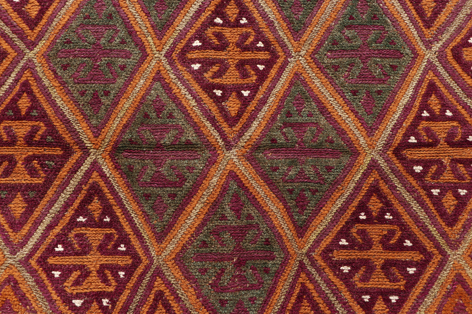 Gold Handmade Mashwani Afghan Rug Rectangular