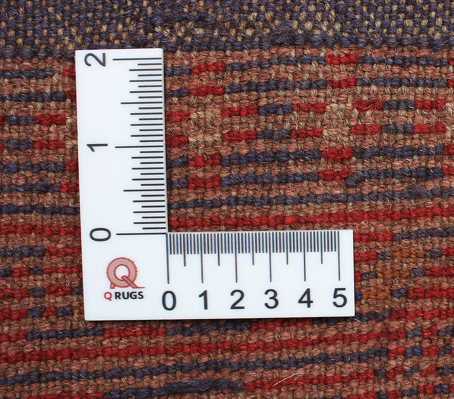 10' 6" X 2' 6" Red Handmade Mashwani Afghan Rug Runner