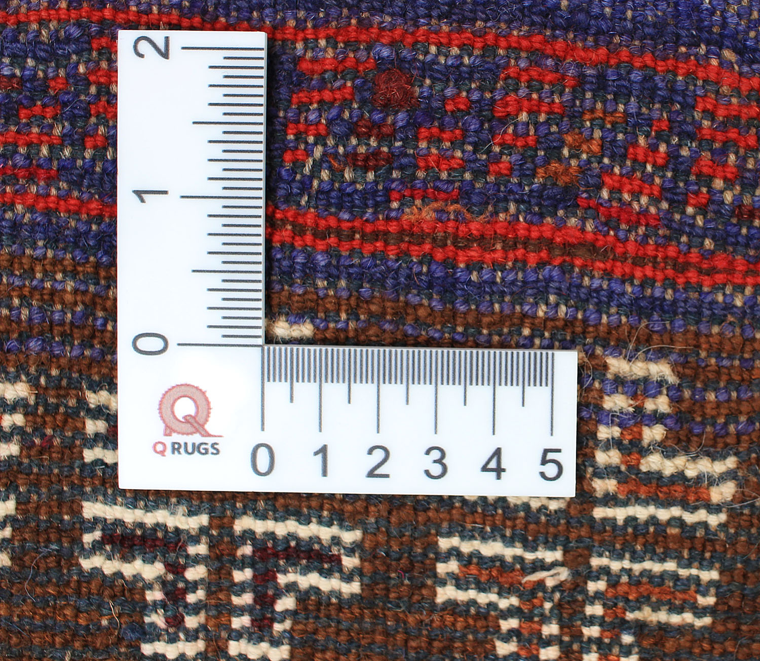 10' 6" X 2' 6" Red Handmade Mashwani Afghan Rug Runner