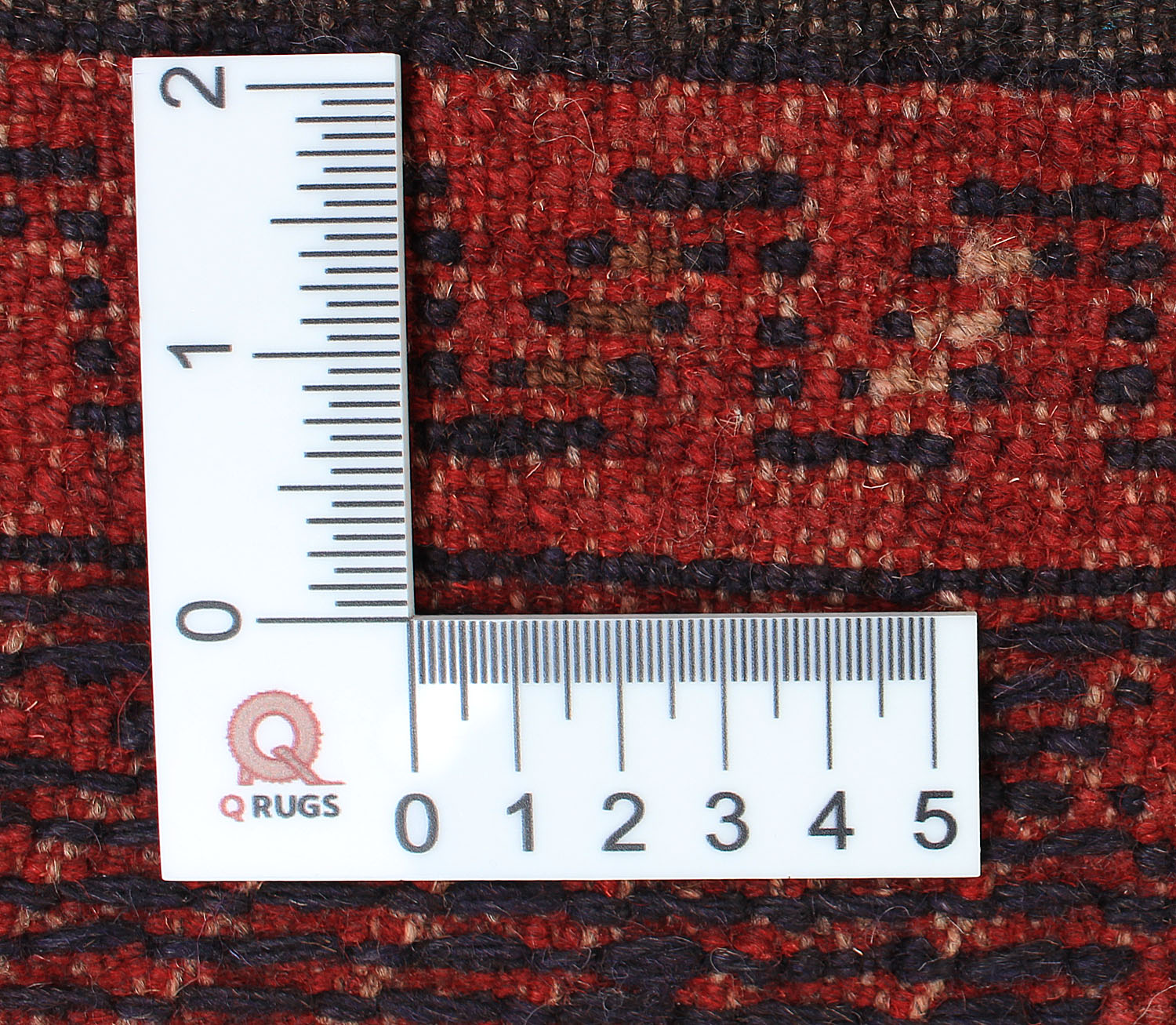 10' 6" X 2' 6" Red Handmade Mashwani Afghan Rug Runner
