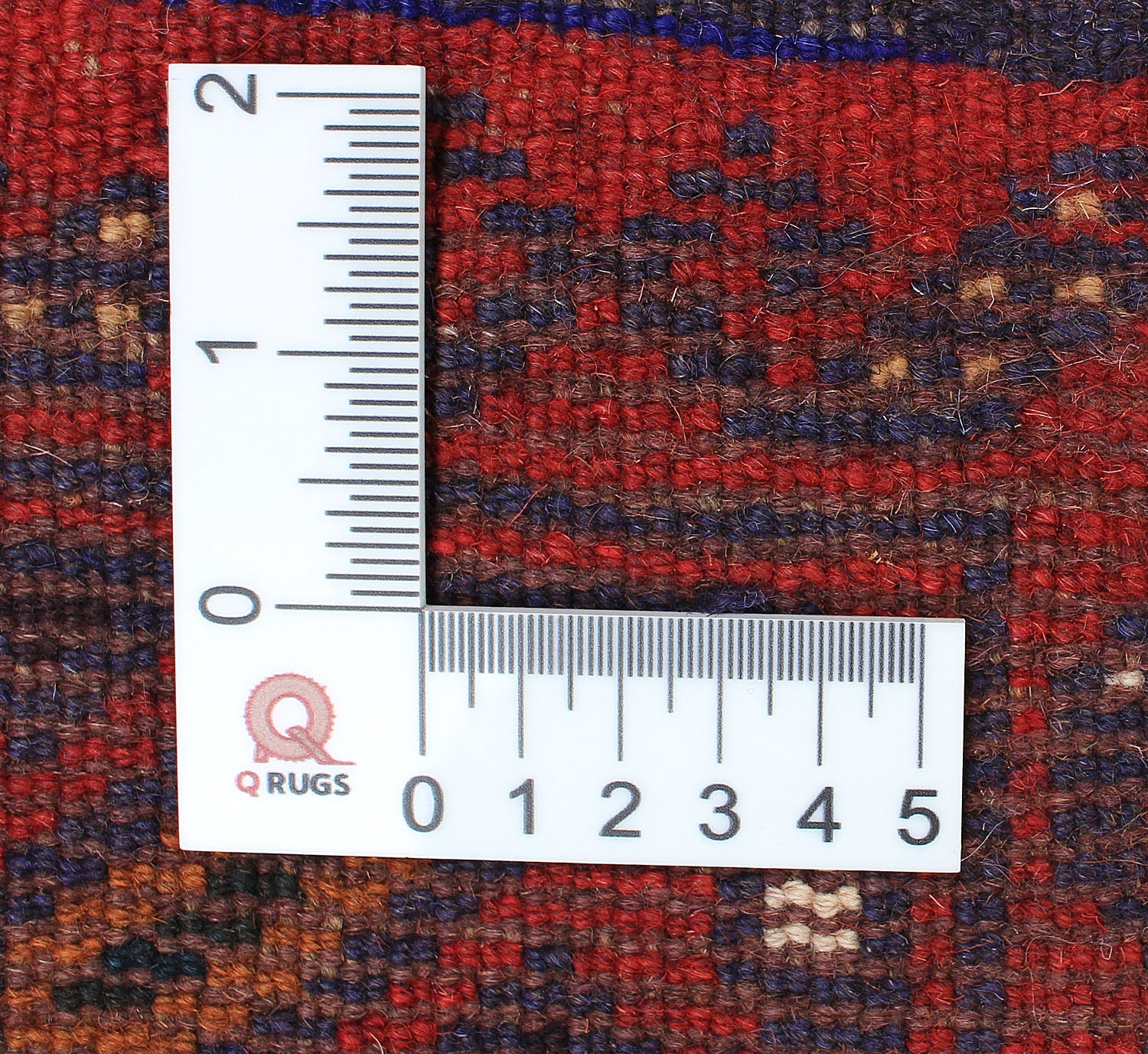 10' 6" X 2' 6" Red Handmade Mashwani Afghan Rug Runner