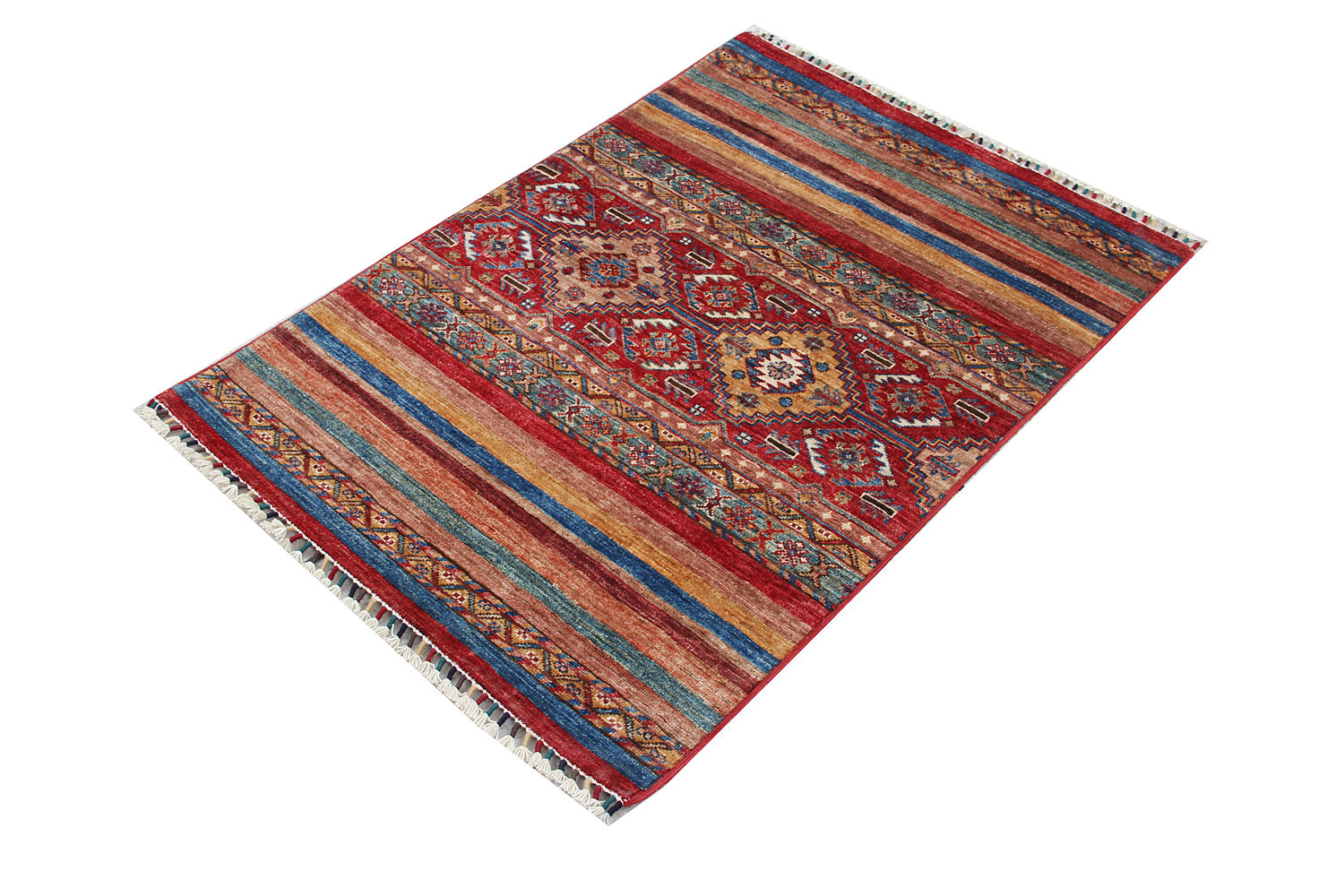Handmade Persian Rug KHURJEEN