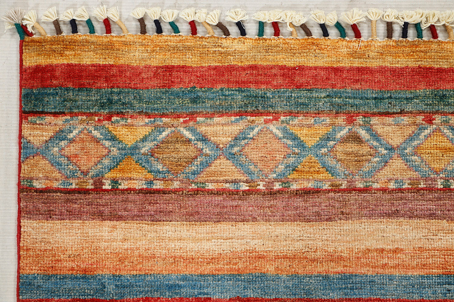Khurjeen Persian Hand Knotted Wool Rug Multicolor 3' x 4'