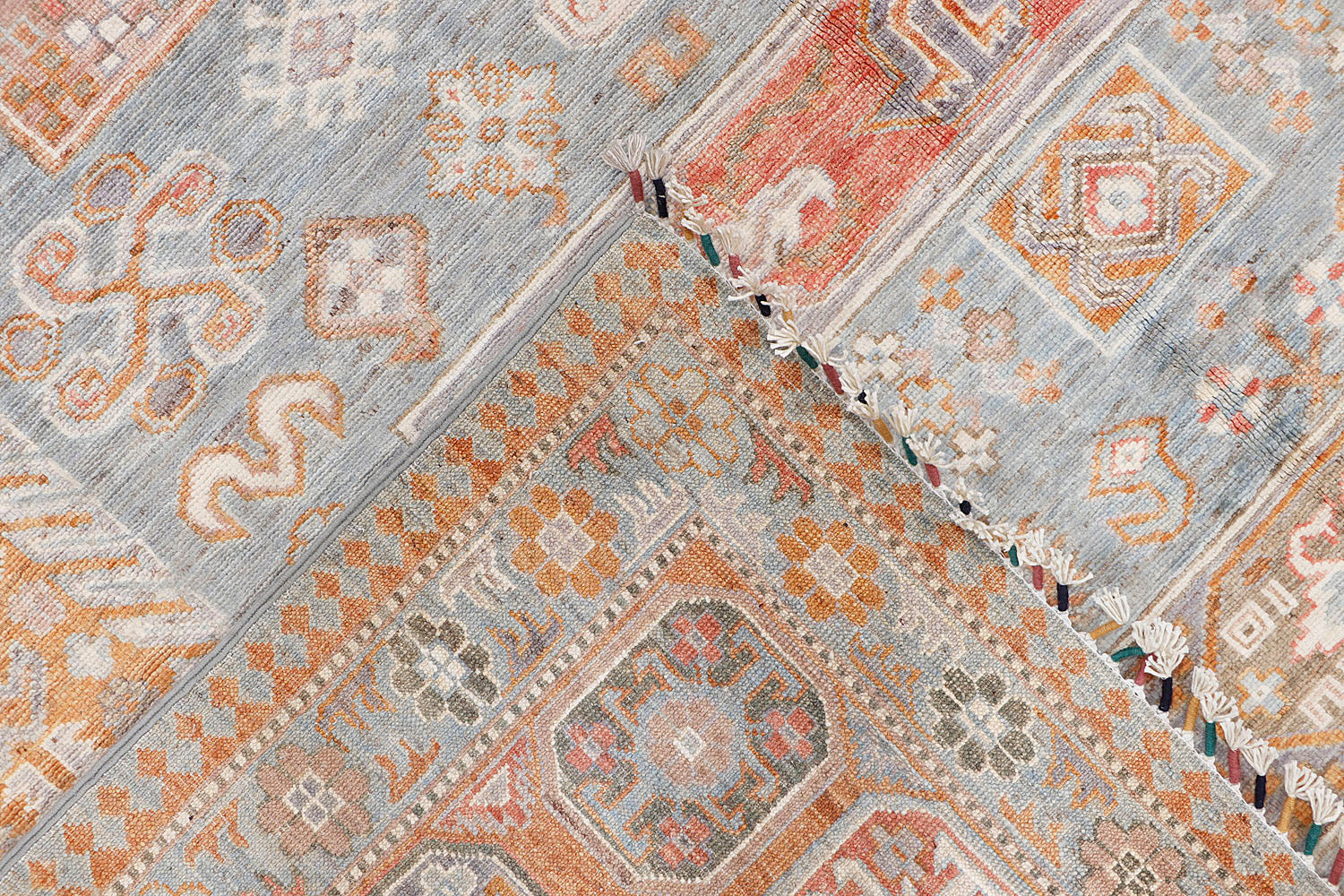 Sultani Persian Hand Knotted Wool Rug Gray 8' x 10'
