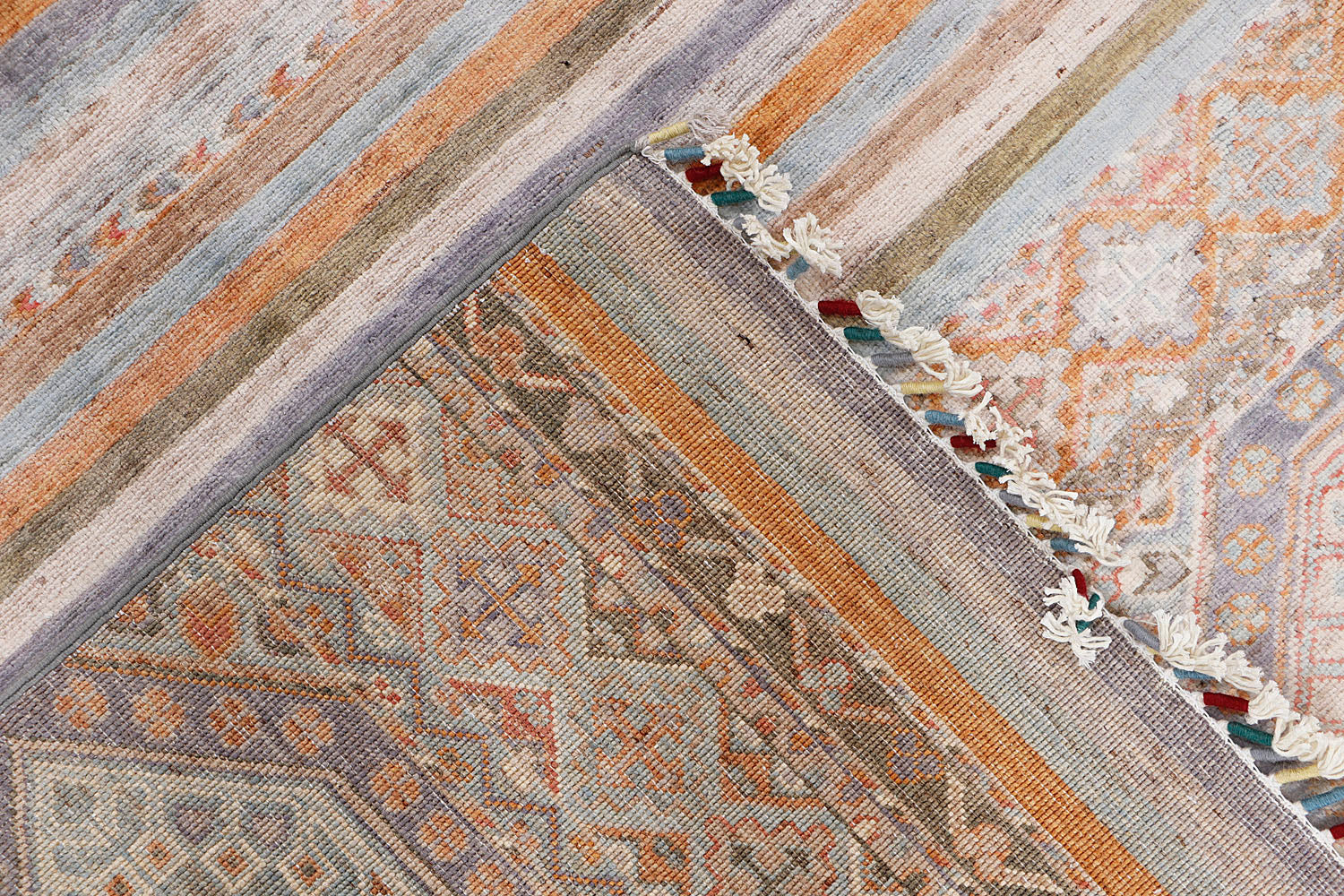 Khurjeen Persian Hand Knotted Wool Rug Multicolor 8' x 10'