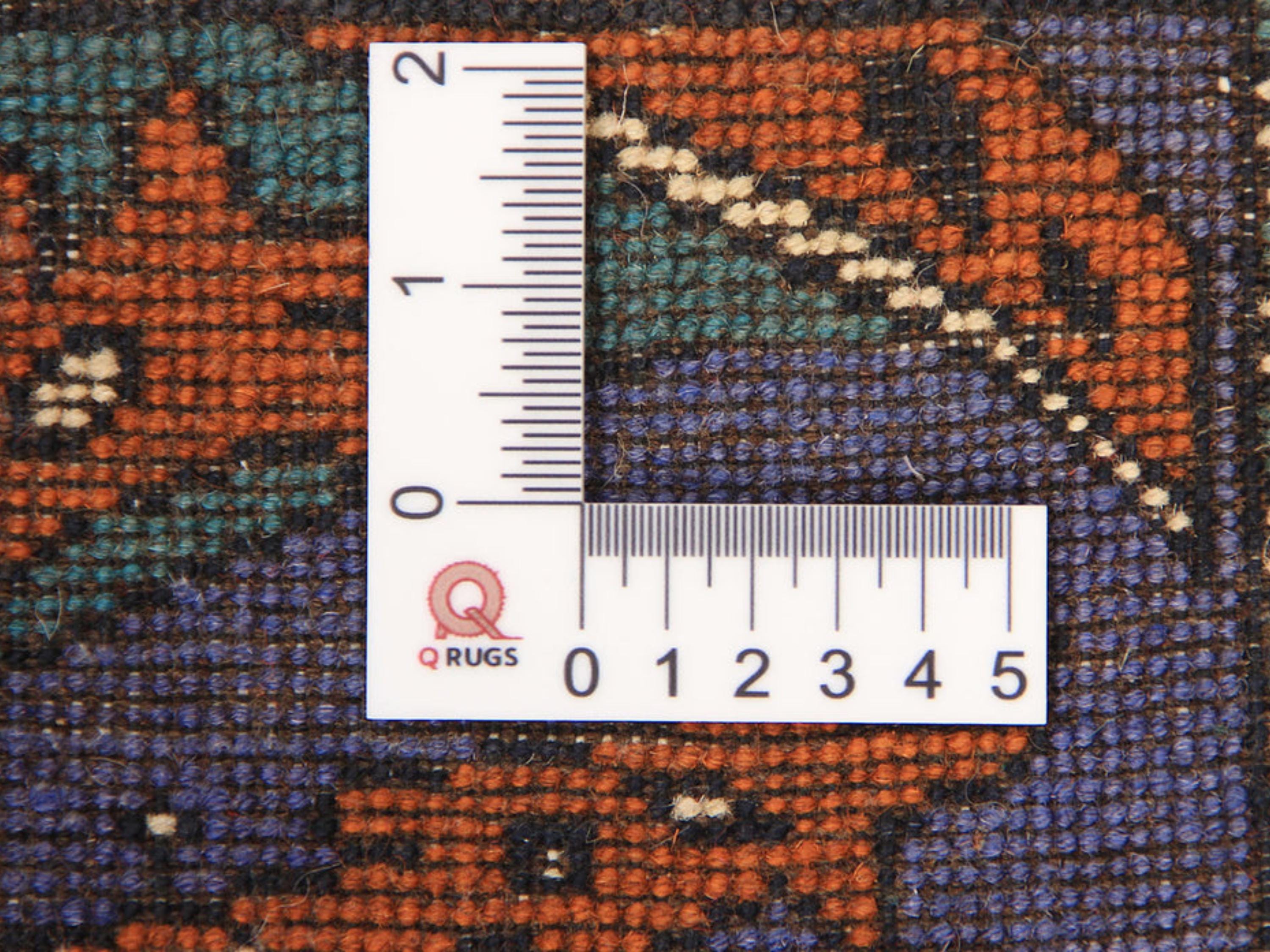 2x3 Collectible Afghan War Rug, Handwoven Wool Memorial Wall Art