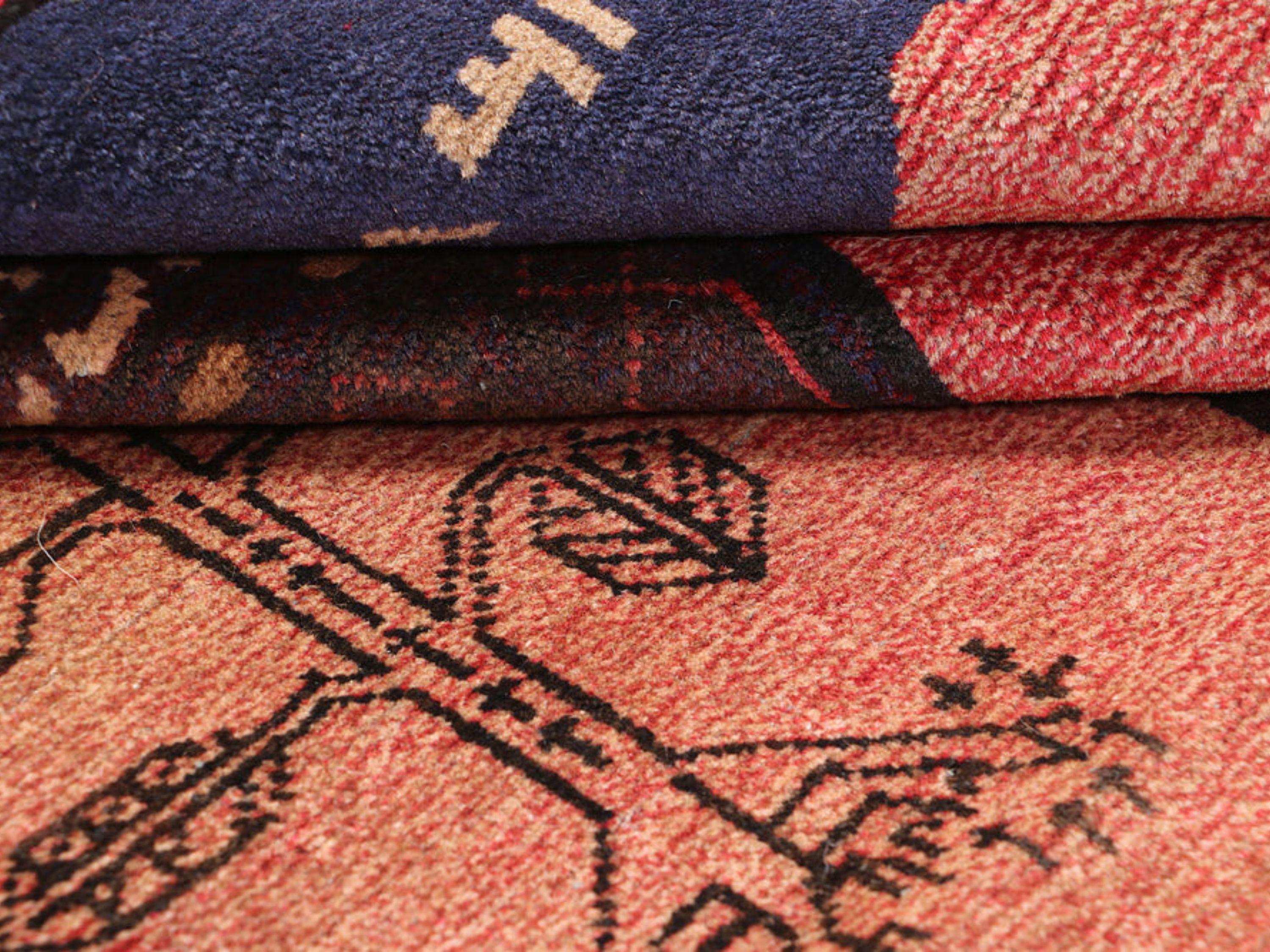 3x4 Landmark Tapestry Wall Hanging, Afghan Style Handmade Wool Woven Wall Art, Architectural Pictorial Folk Decor