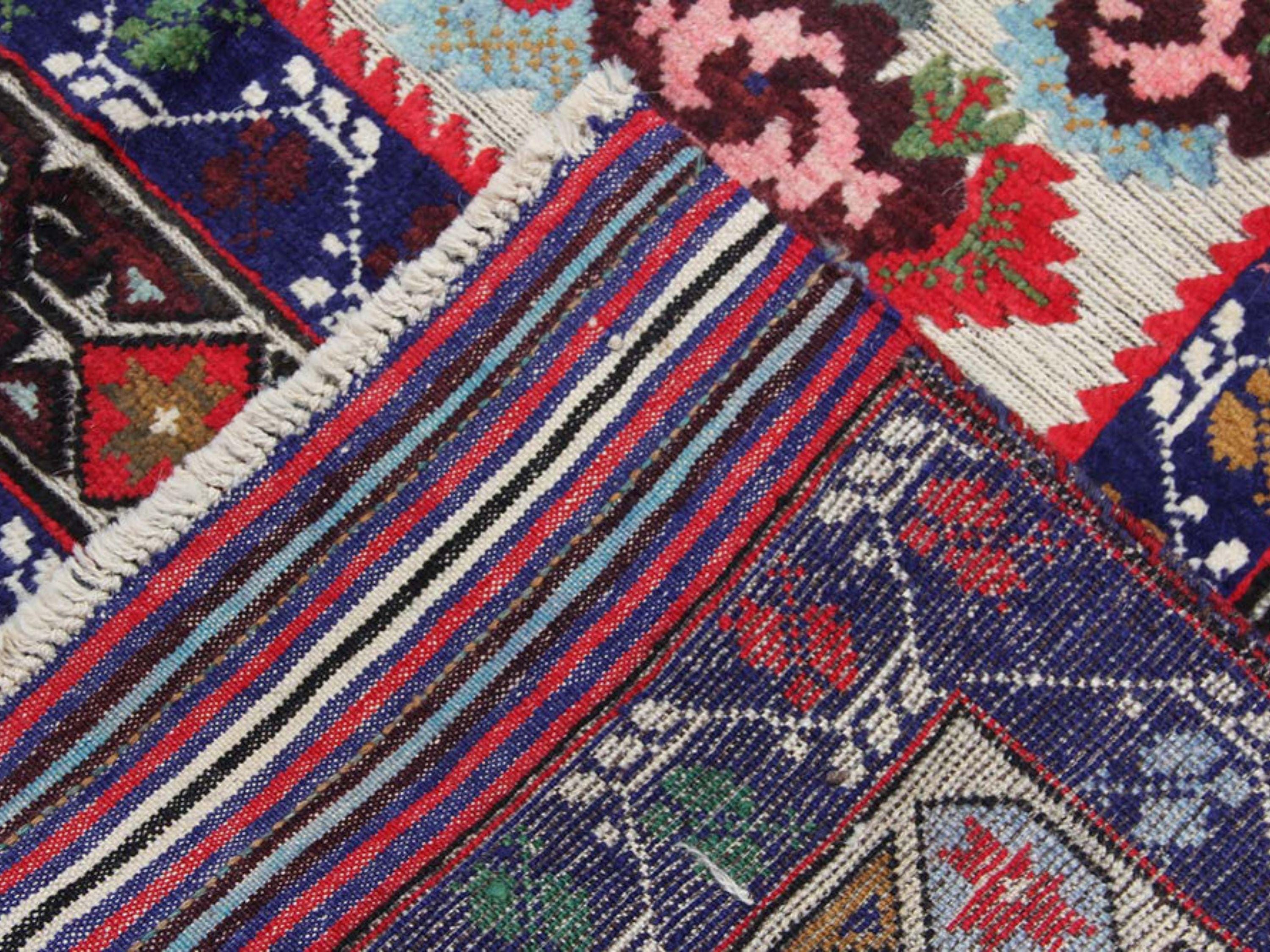 4x6 Handmade Berjista Wool Area Rug, Ivory Hand Knotted Tribal Geometric Rug