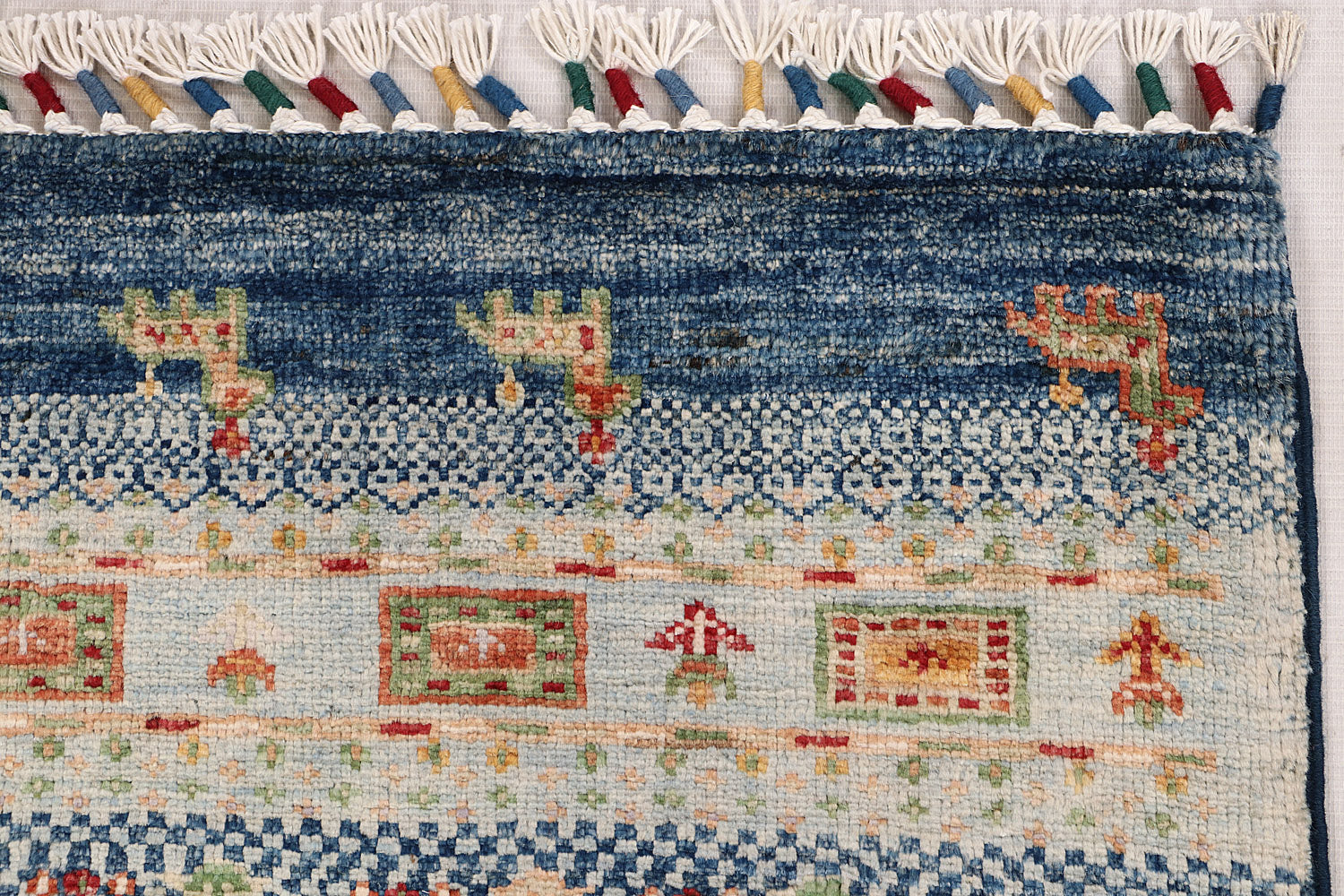 Handmade Persian Rug KHURJEEN