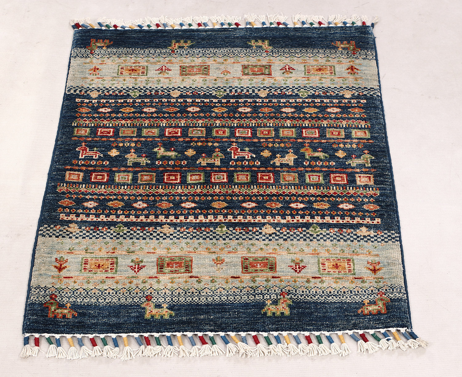 Handmade Persian Rug KHURJEEN