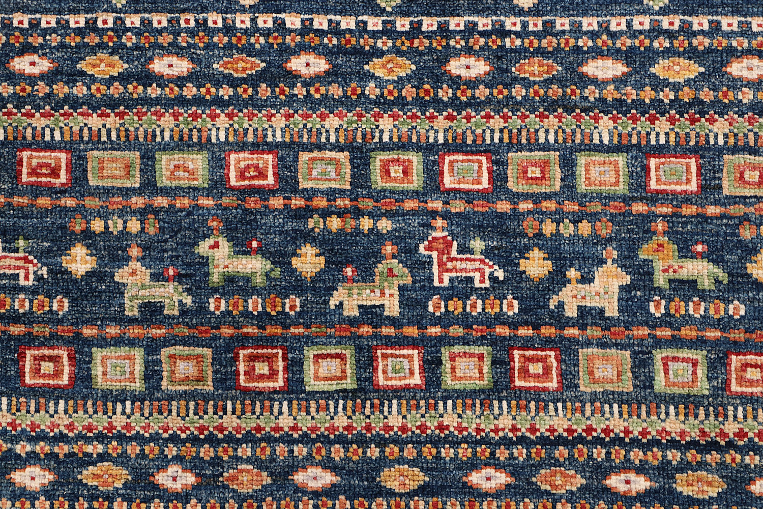 Handmade Persian Rug KHURJEEN