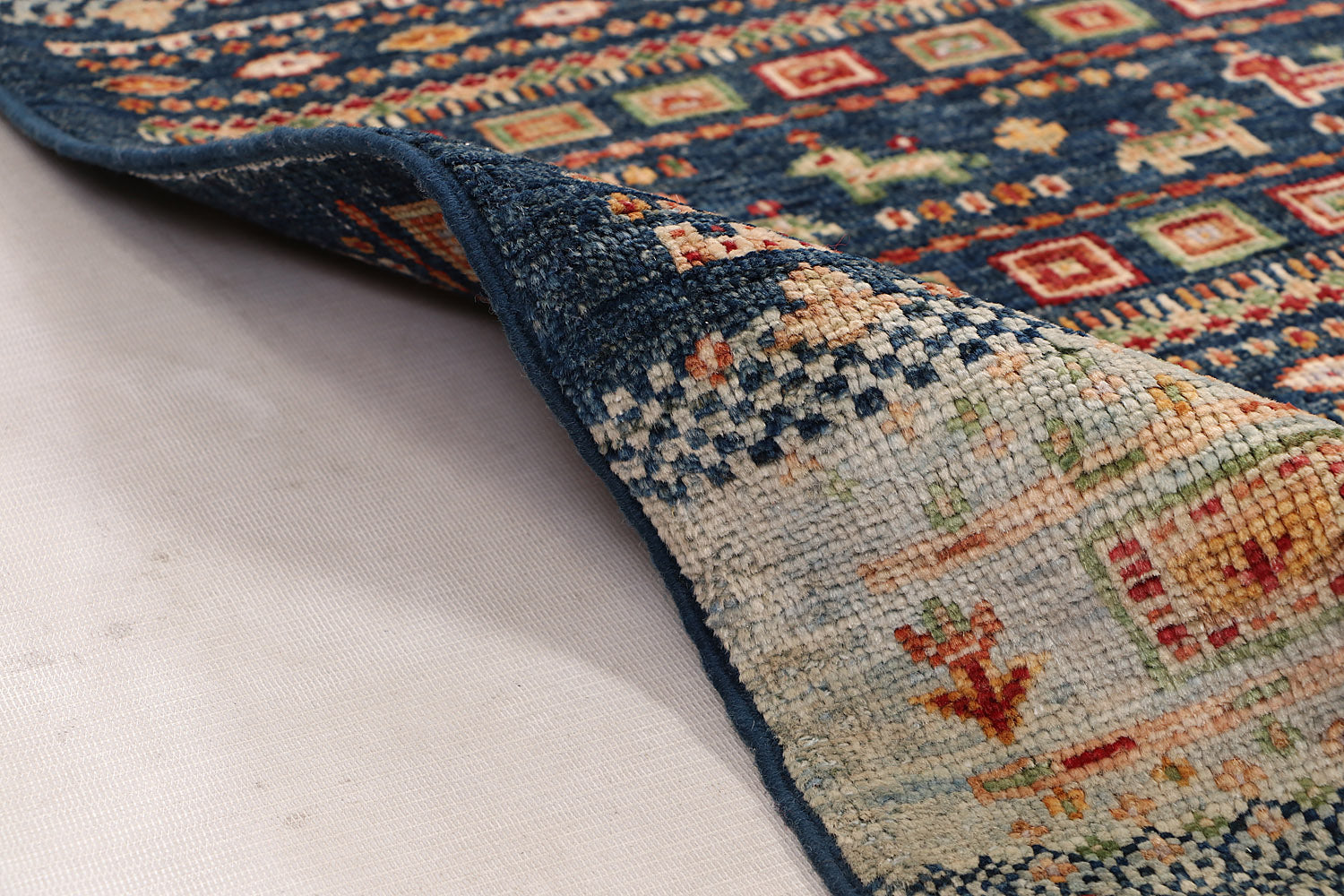 Handmade Persian Rug KHURJEEN