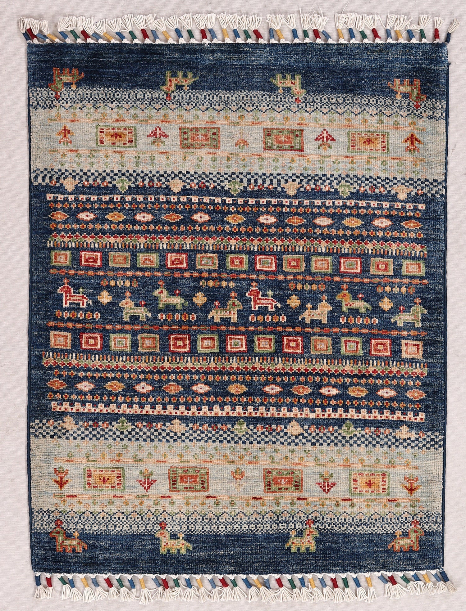 Handmade Persian Rug KHURJEEN