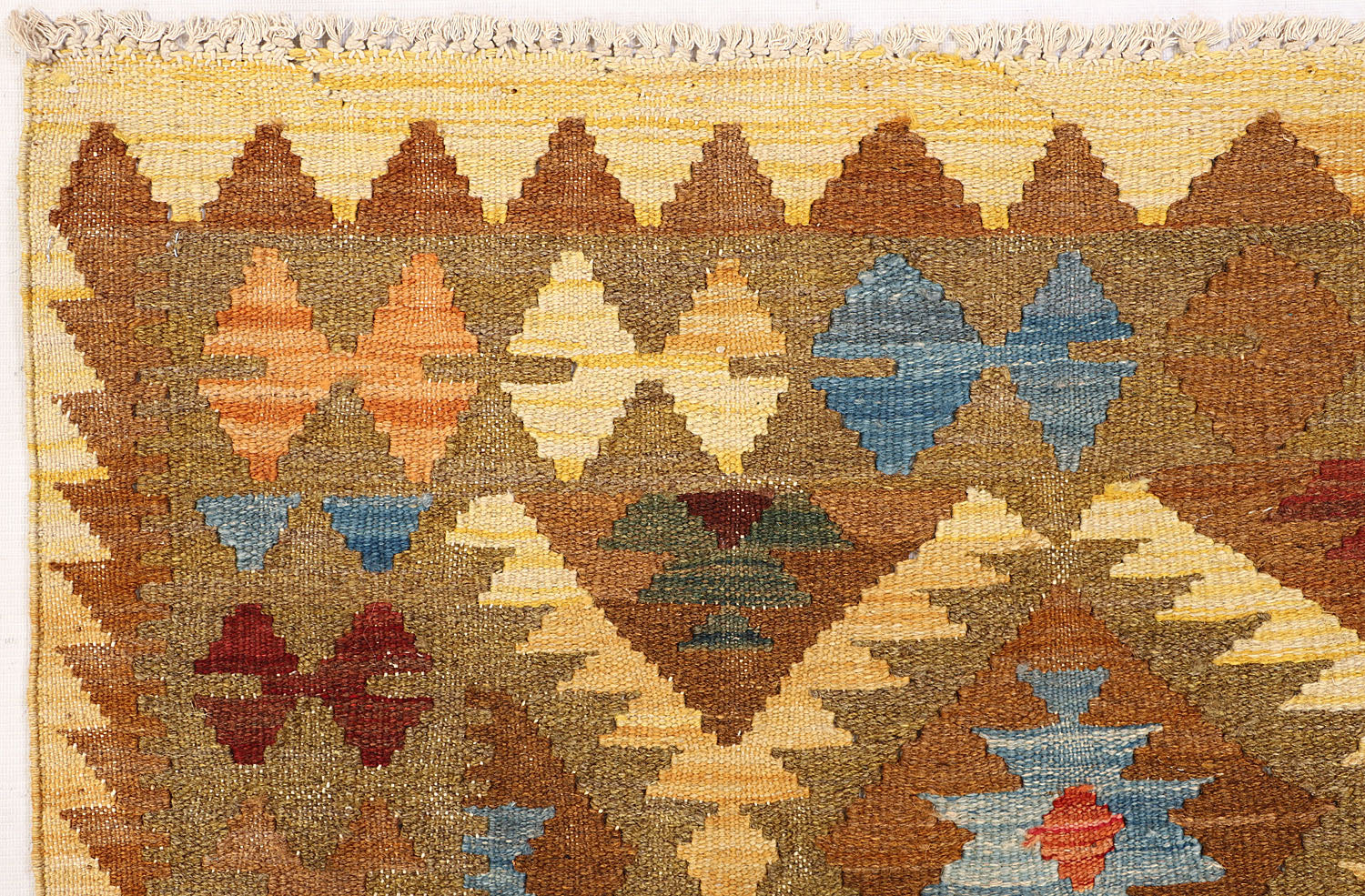 Multy Handmade Veggie Dye Kilim Rug Rectangular