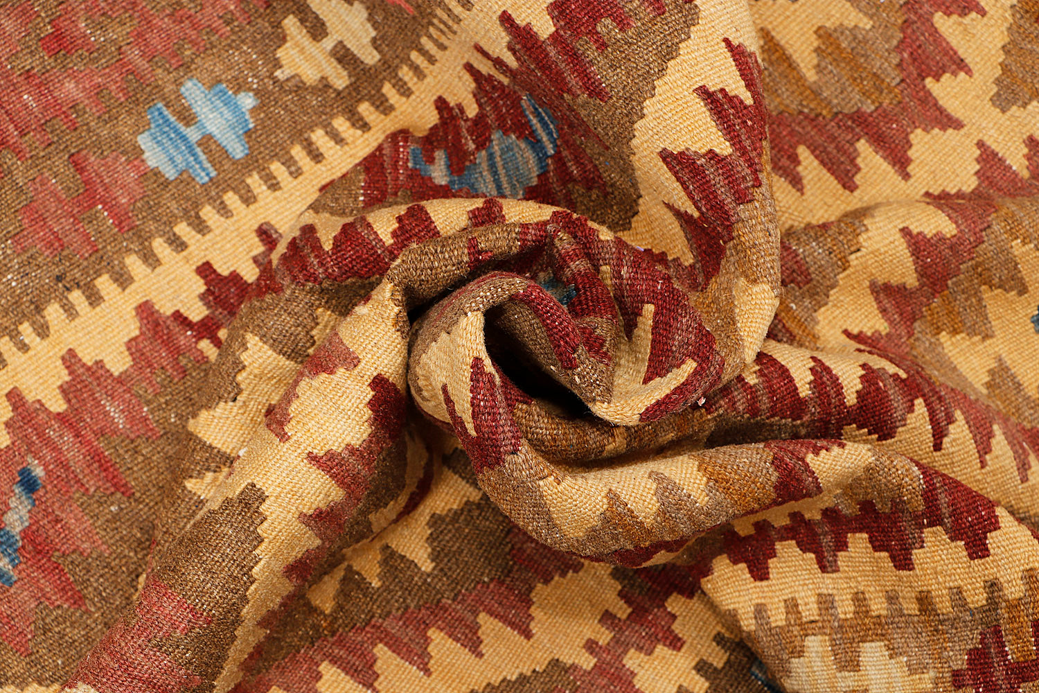 Multy Handmade Veggie Dye Kilim Rug Rectangular