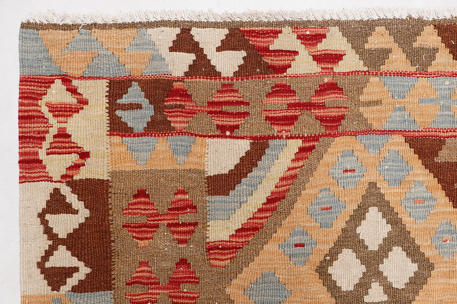 Multy Handmade Veggie Dye Kilim Rug Rectangular
