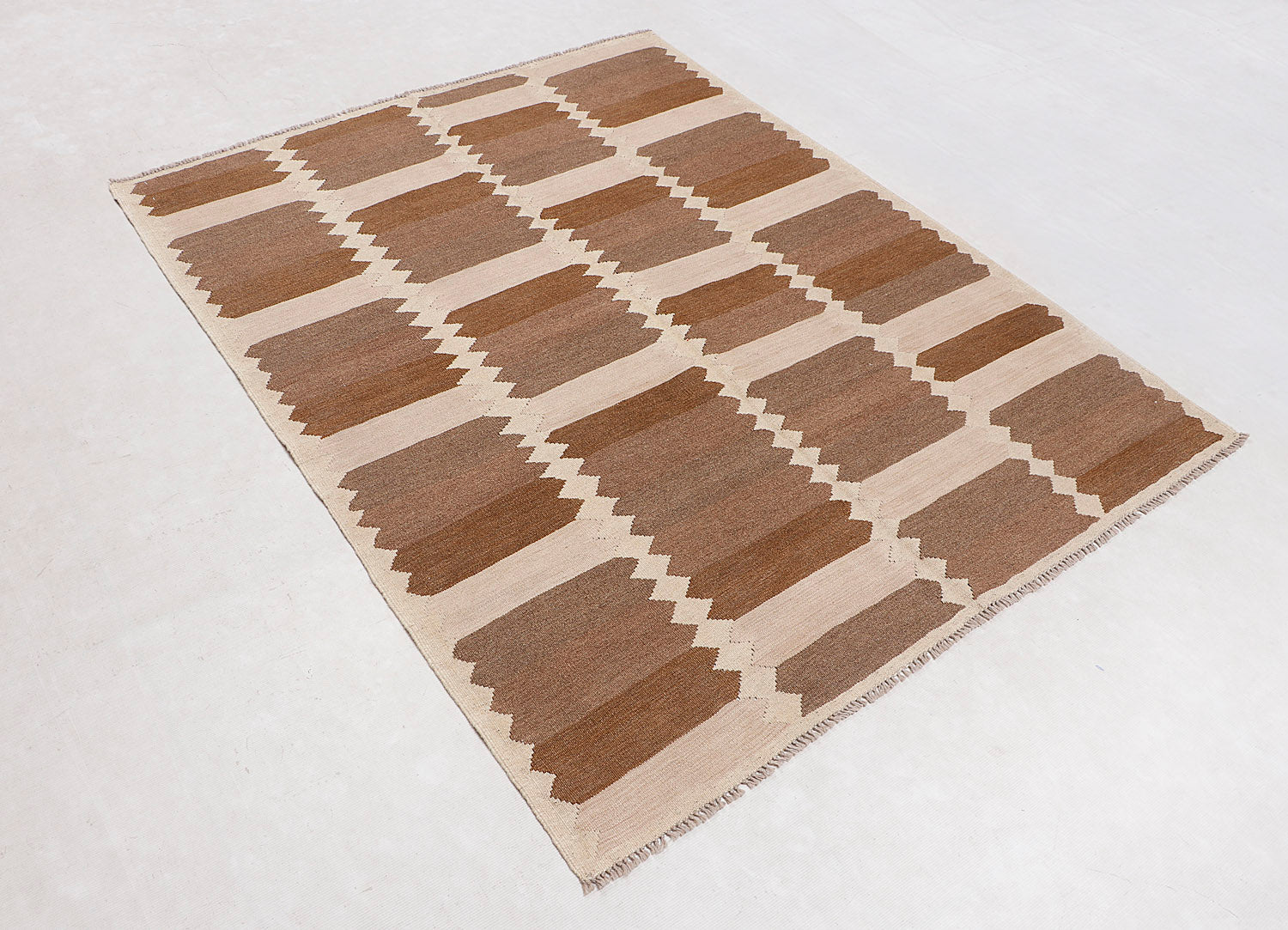 Multy Handmade Veggie Dye Kilim Rug Rectangular