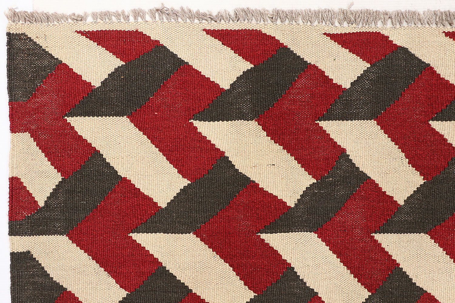4' 6" x 6' 6  Multy Handmade Veggie Dye Kilim Rug Rectangular